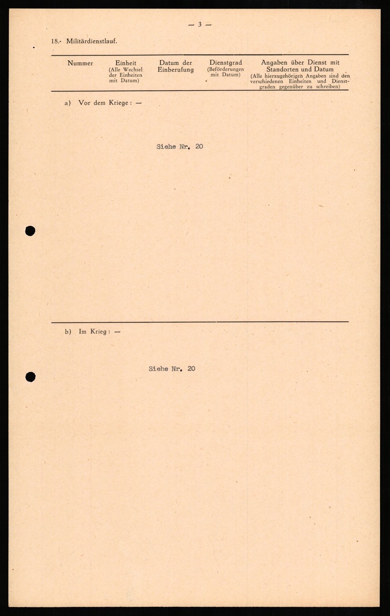 Forsvaret, Forsvarets overkommando II, RA/RAFA-3915/D/Db/L0011: CI Questionaires. Tyske okkupasjonsstyrker i Norge. Tyskere., 1945-1946, s. 73