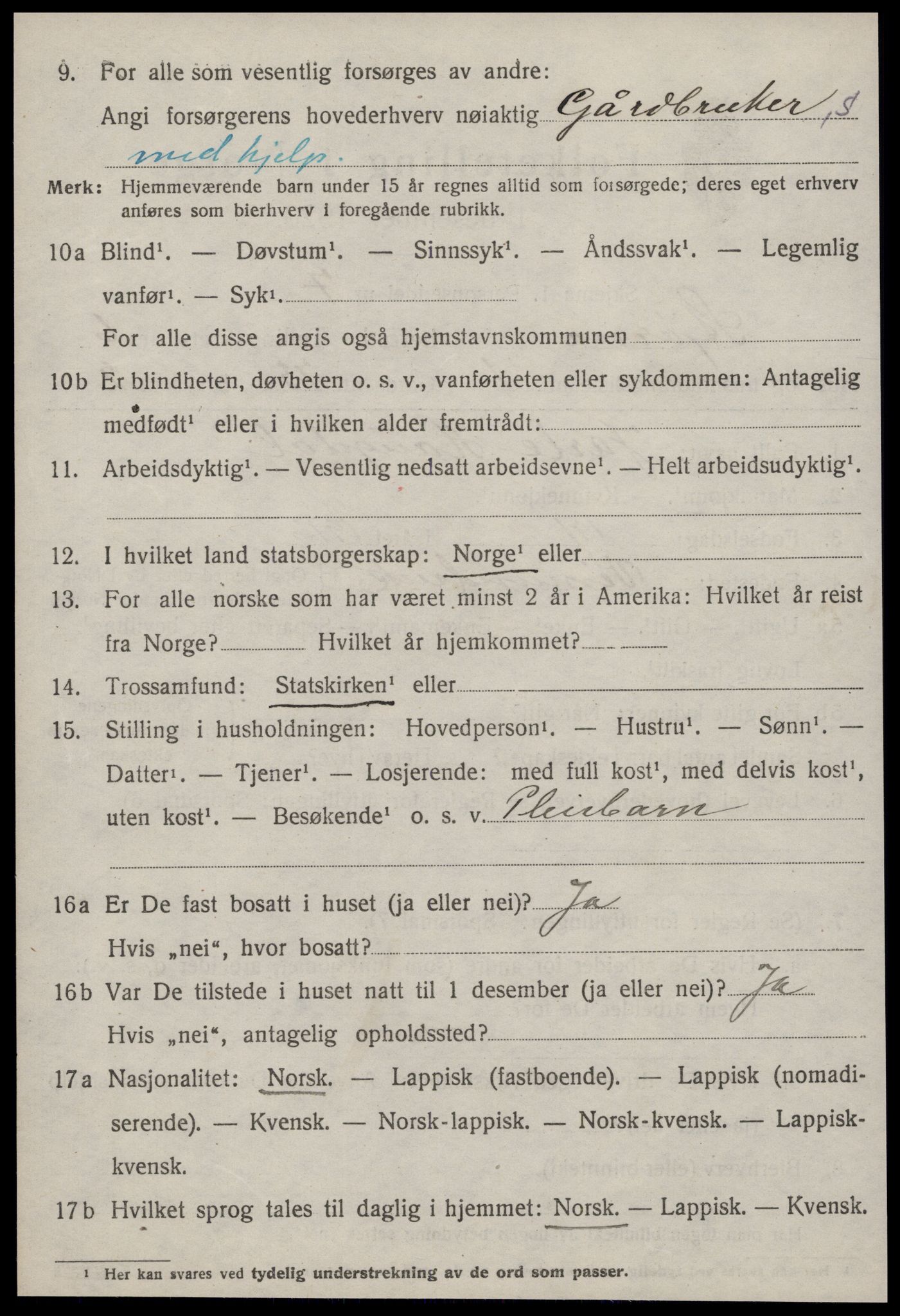 SAT, Folketelling 1920 for 1626 Stjørna herred, 1920, s. 4611