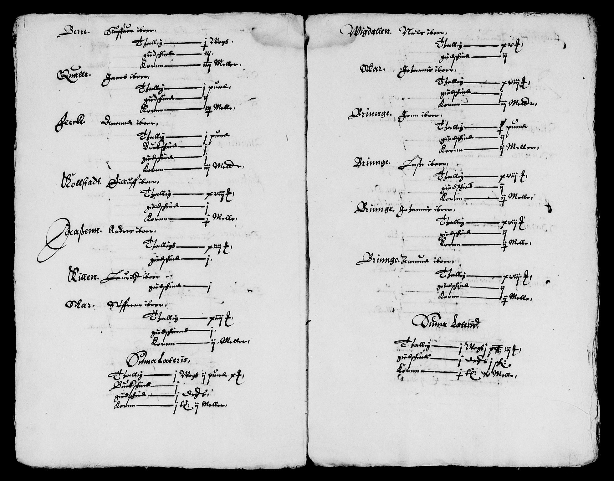 Rentekammeret inntil 1814, Reviderte regnskaper, Lensregnskaper, AV/RA-EA-5023/R/Rb/Rbt/L0021: Bergenhus len, 1616-1617