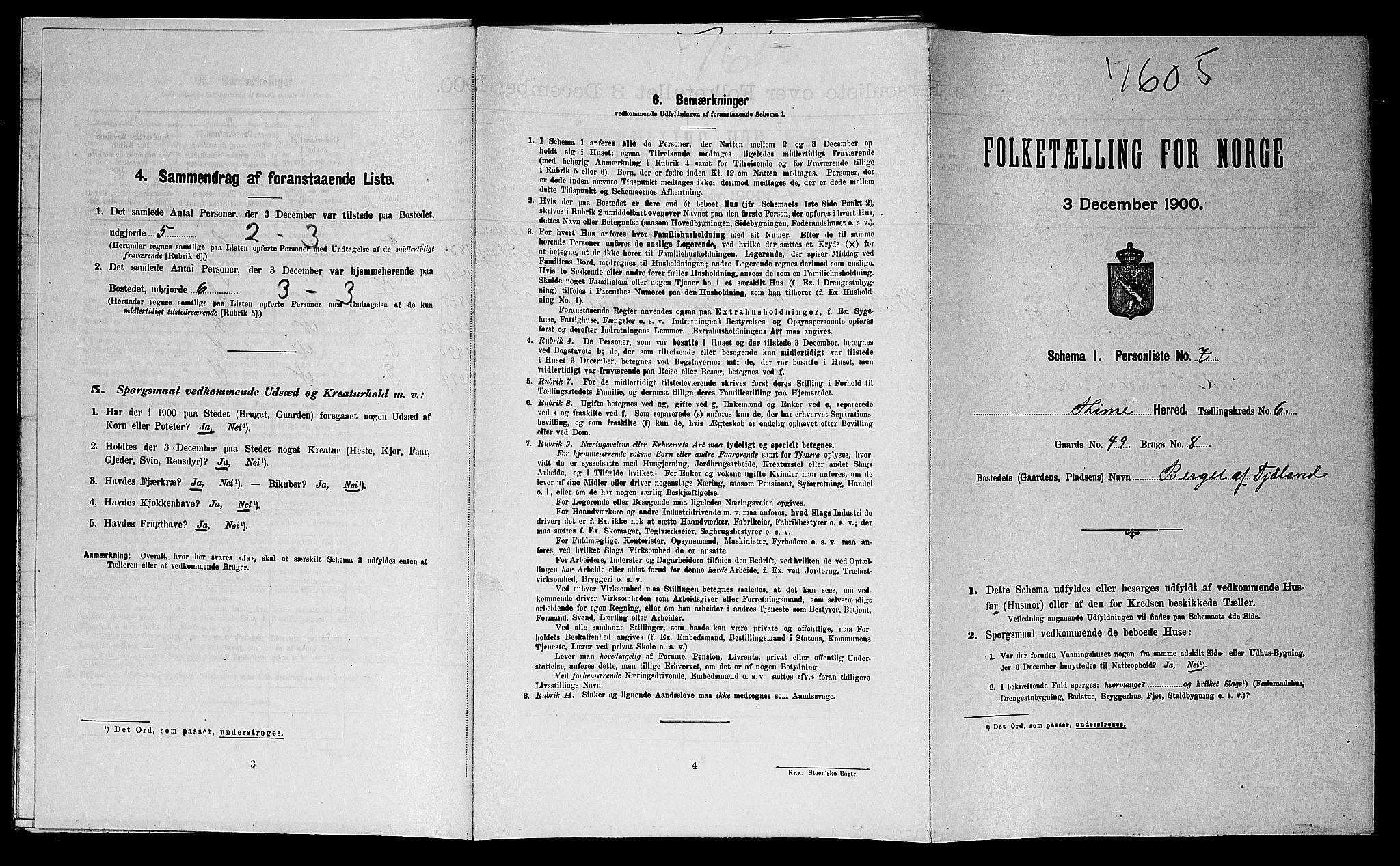SAST, Folketelling 1900 for 1121 Time herred, 1900, s. 588