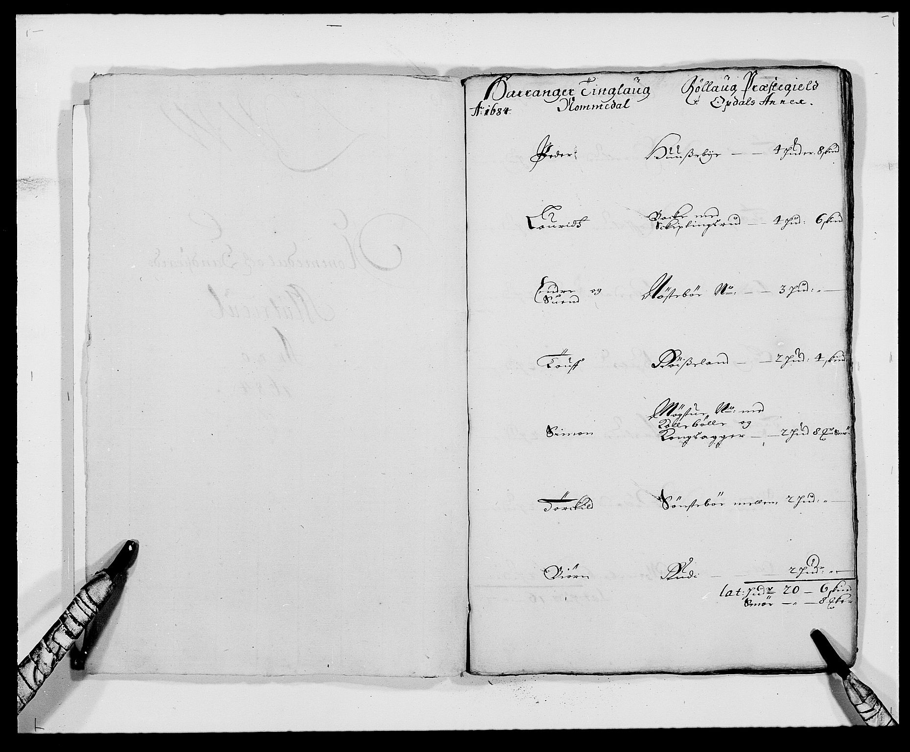 Rentekammeret inntil 1814, Reviderte regnskaper, Fogderegnskap, AV/RA-EA-4092/R24/L1571: Fogderegnskap Numedal og Sandsvær, 1679-1686, s. 23