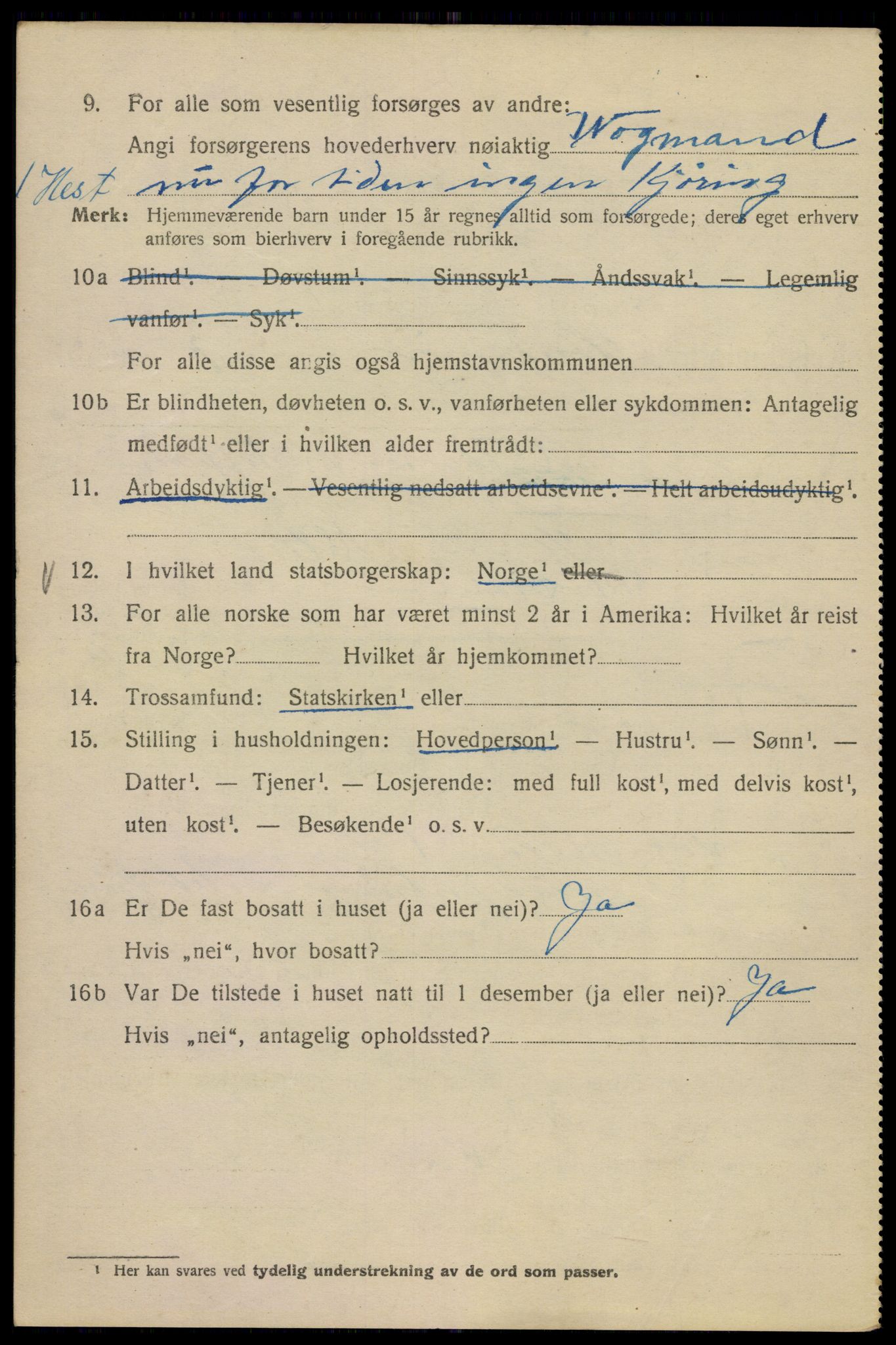 SAO, Folketelling 1920 for 0301 Kristiania kjøpstad, 1920, s. 561716