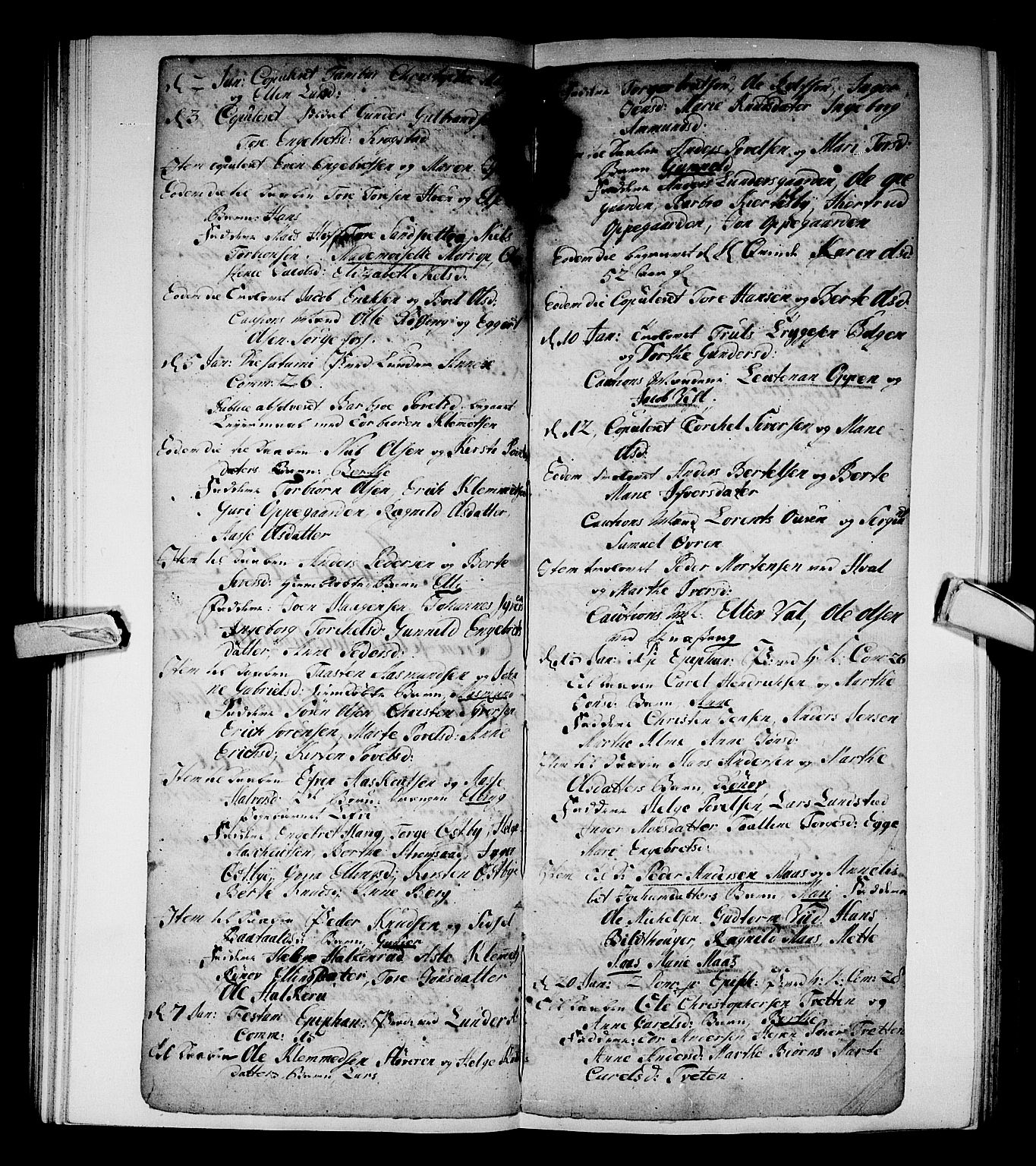 Norderhov kirkebøker, AV/SAKO-A-237/F/Fa/L0002b: Ministerialbok nr. 2B, 1726-1739, s. 400-401