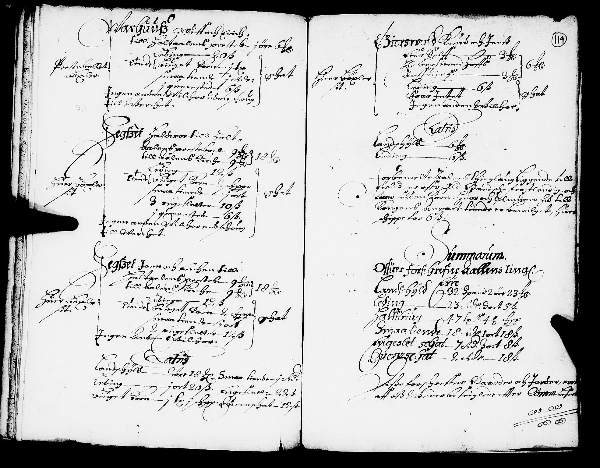 Rentekammeret inntil 1814, Realistisk ordnet avdeling, AV/RA-EA-4070/N/Nb/Nba/L0051: Gauldal fogderi, 1667, s. 118b-119a