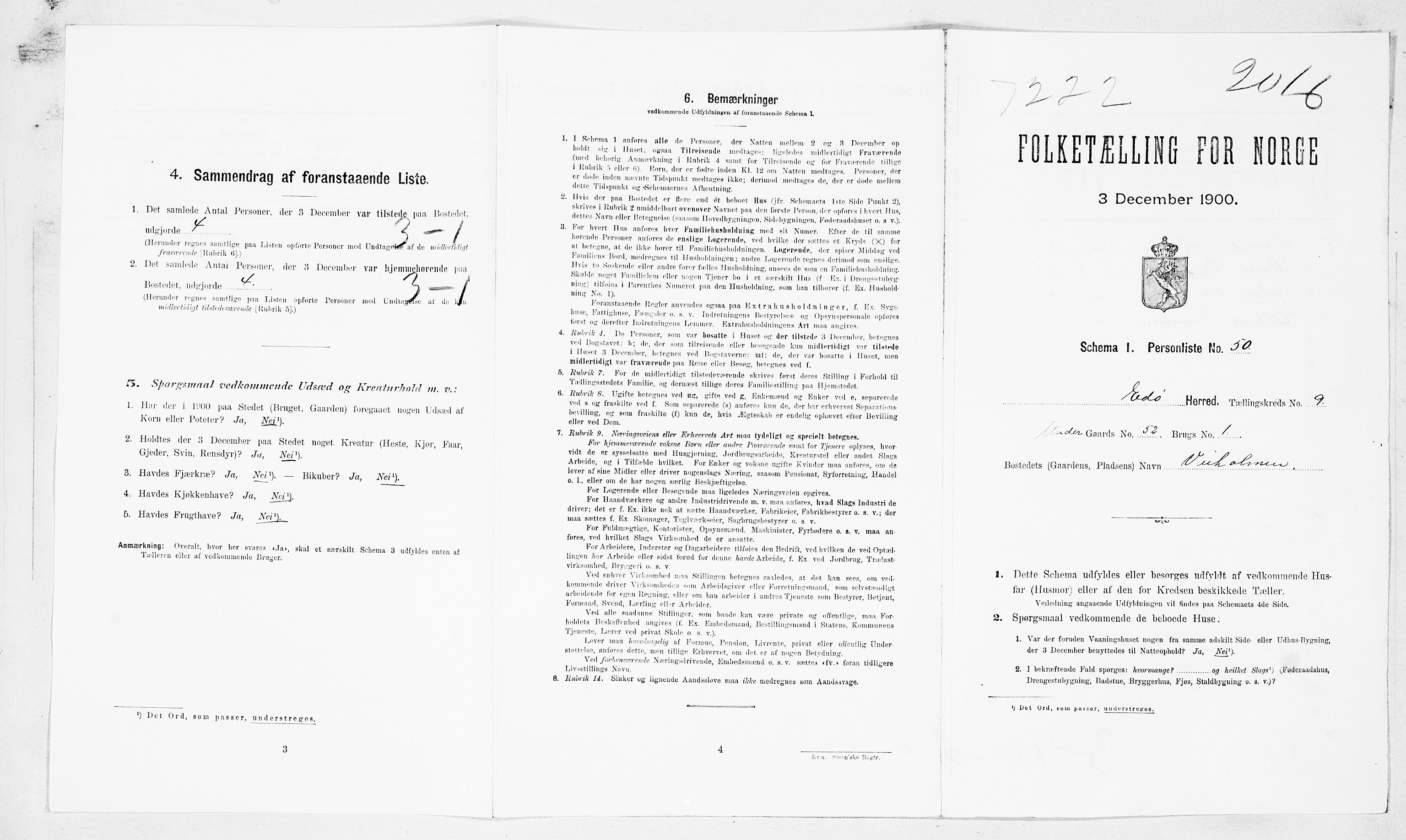 SAT, Folketelling 1900 for 1573 Edøy herred, 1900, s. 66