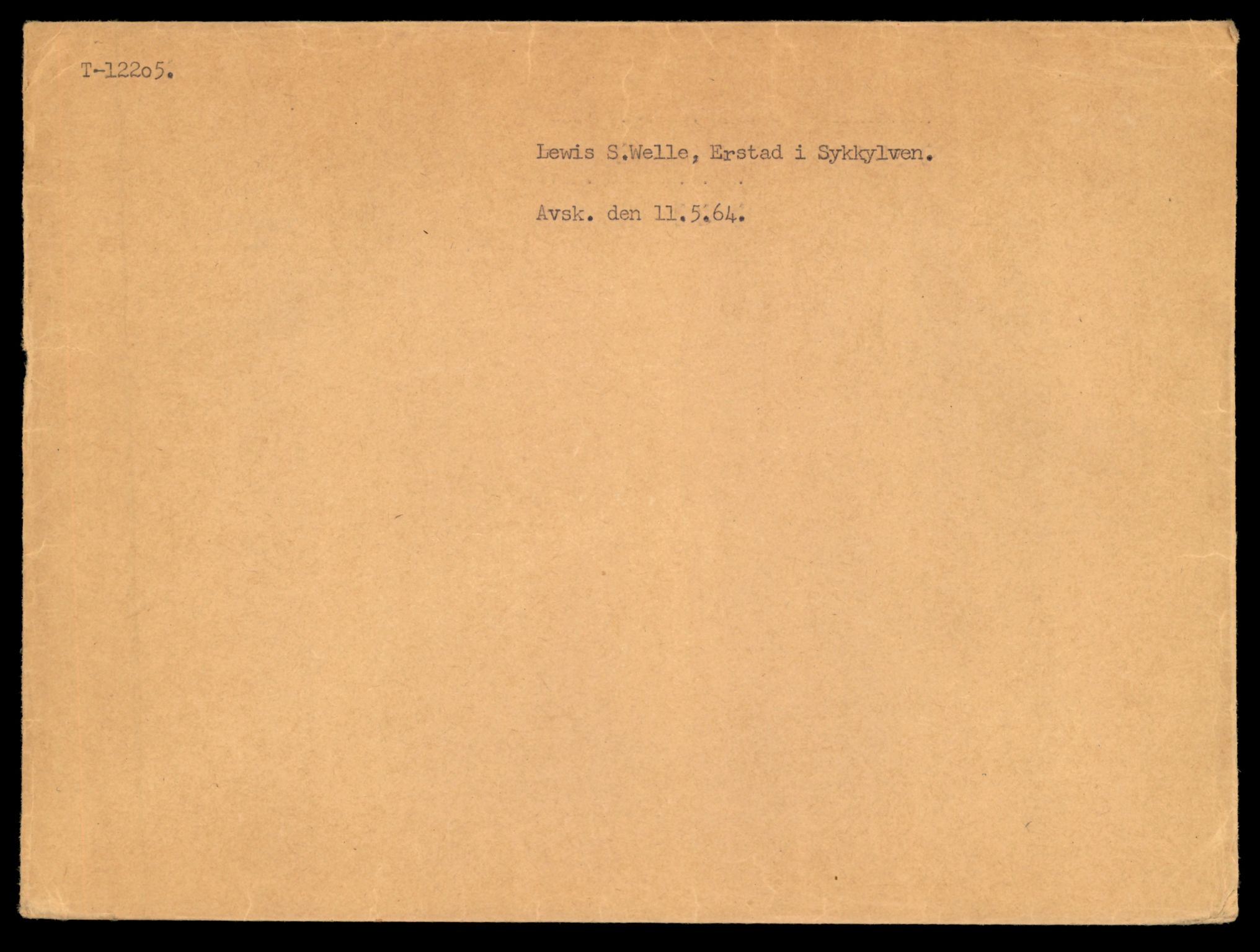 Møre og Romsdal vegkontor - Ålesund trafikkstasjon, AV/SAT-A-4099/F/Fe/L0033: Registreringskort for kjøretøy T 12151 - T 12474, 1927-1998, s. 1441