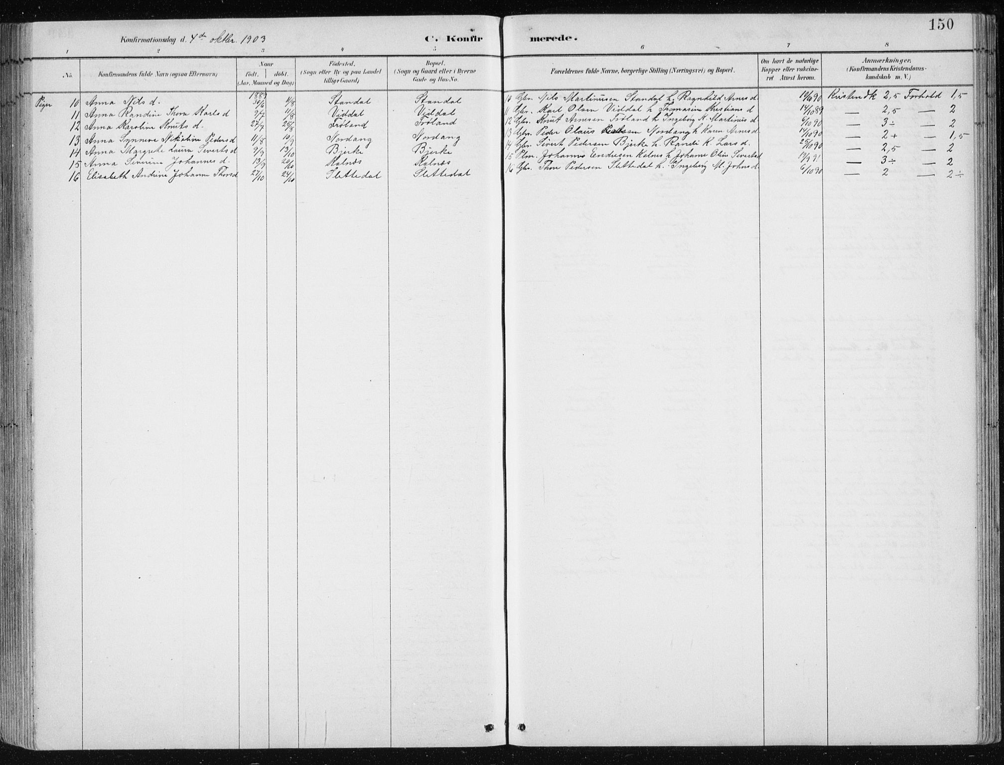 Ministerialprotokoller, klokkerbøker og fødselsregistre - Møre og Romsdal, AV/SAT-A-1454/515/L0215: Klokkerbok nr. 515C02, 1884-1906, s. 150