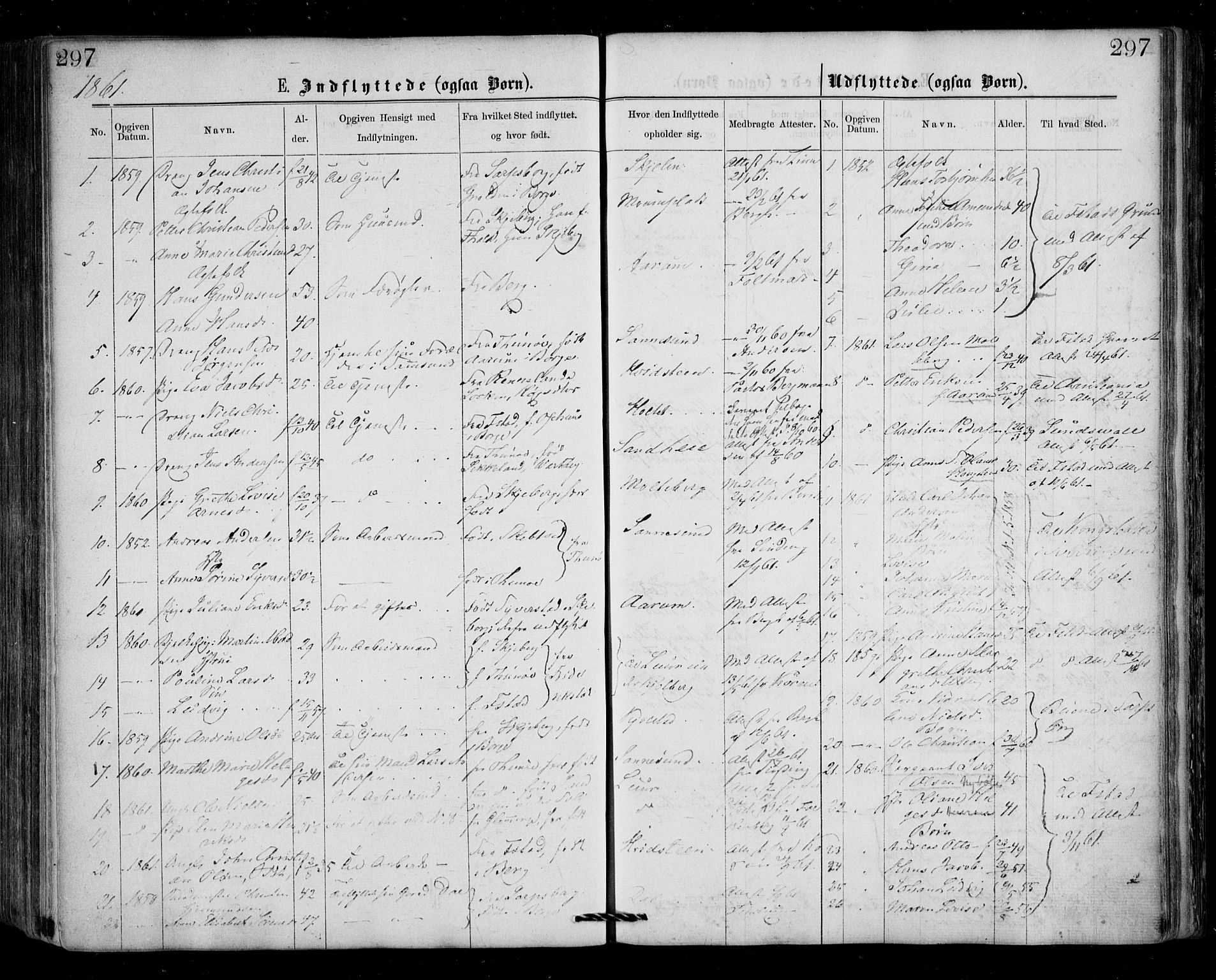 Borge prestekontor Kirkebøker, AV/SAO-A-10903/F/Fa/L0006: Ministerialbok nr. I 6, 1861-1874, s. 297