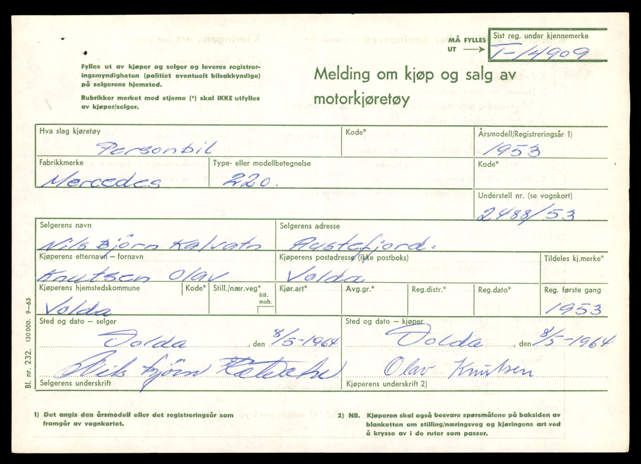 Møre og Romsdal vegkontor - Ålesund trafikkstasjon, AV/SAT-A-4099/F/Fe/L0049: Registreringskort for kjøretøy T 14864 - T 18613, 1927-1998, s. 1063