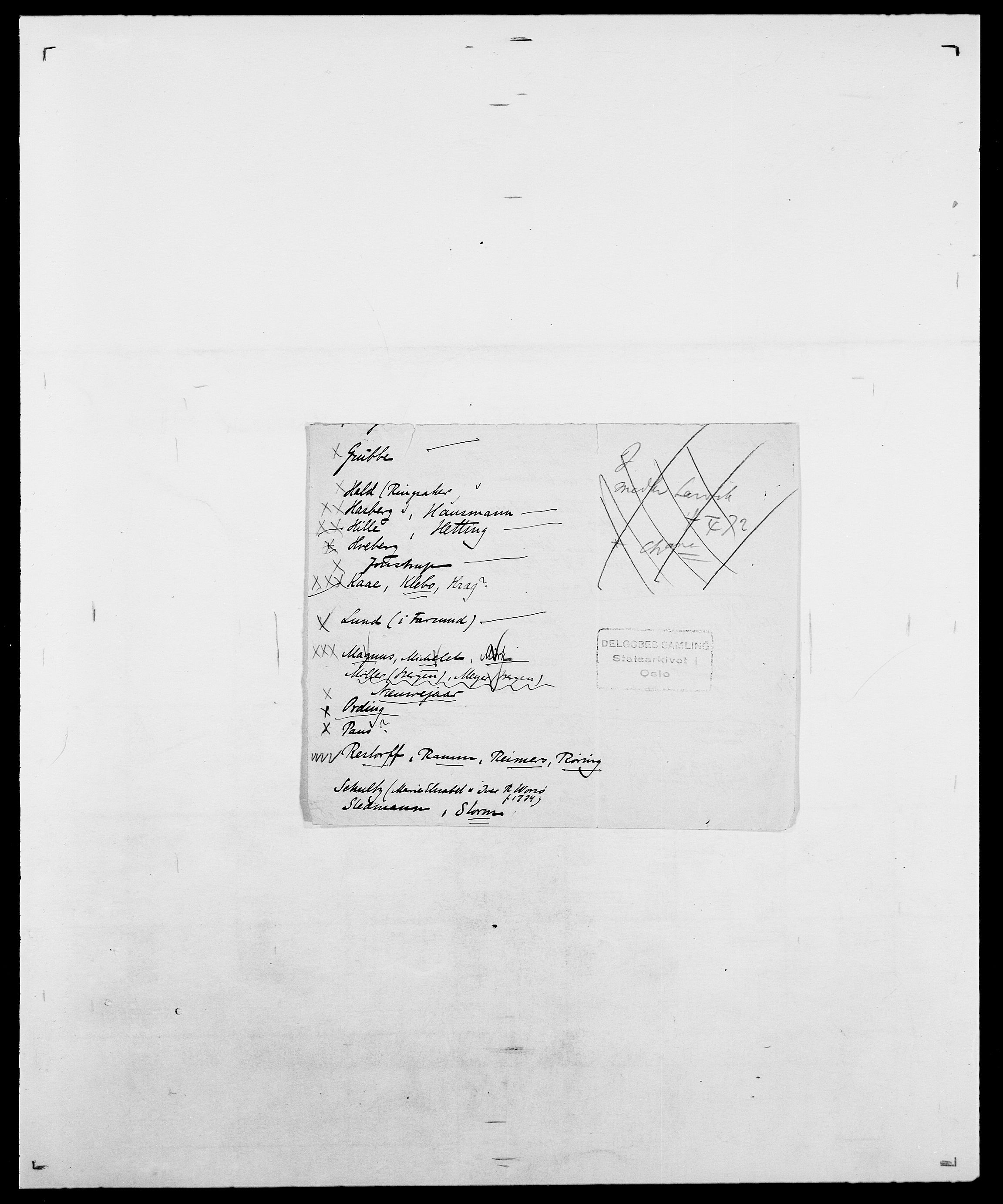 Delgobe, Charles Antoine - samling, SAO/PAO-0038/D/Da/L0016: Hamborg - Hektoen, s. 626