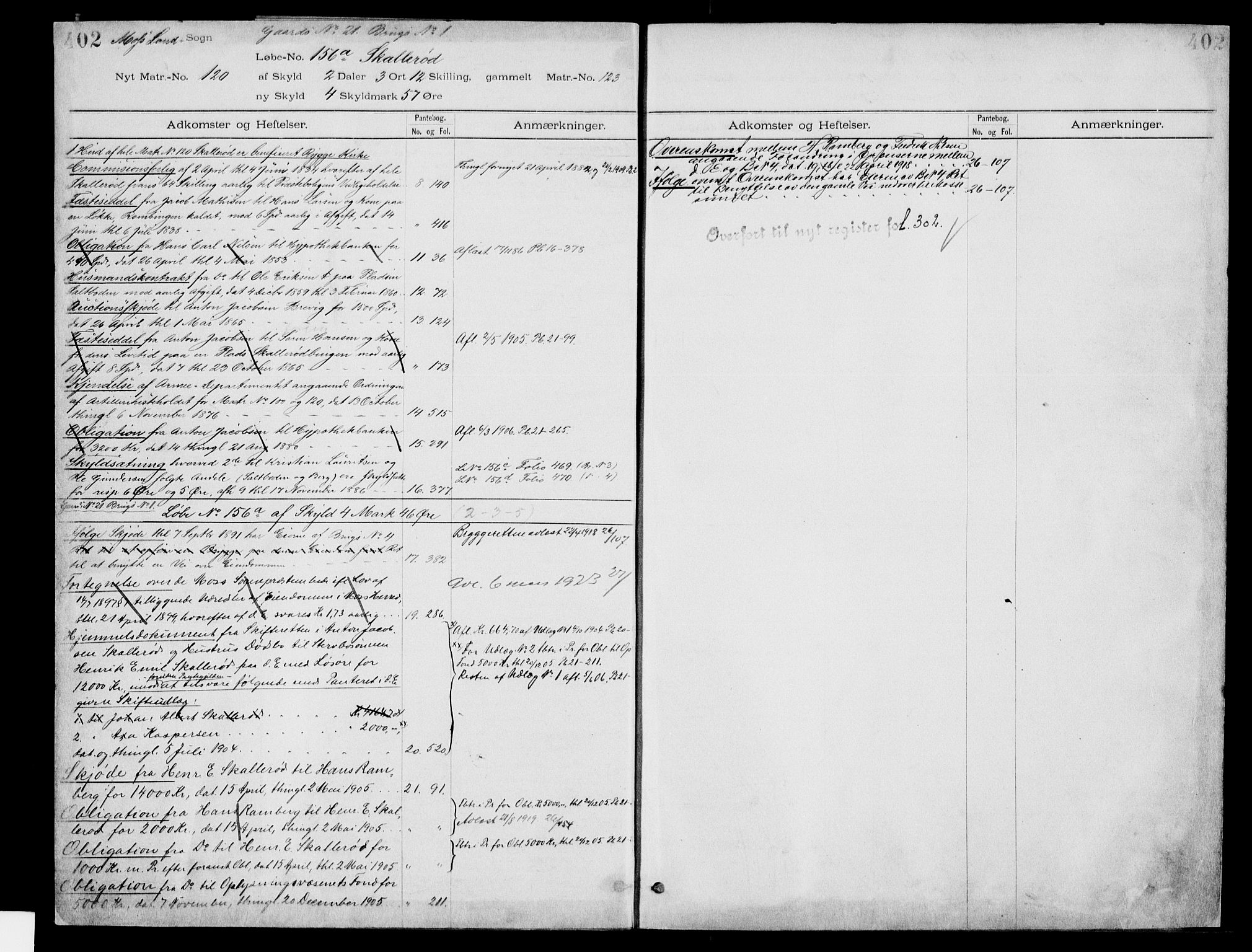Moss sorenskriveri, SAO/A-10168: Panteregister nr. IV 3b, 1769-1926, s. 402