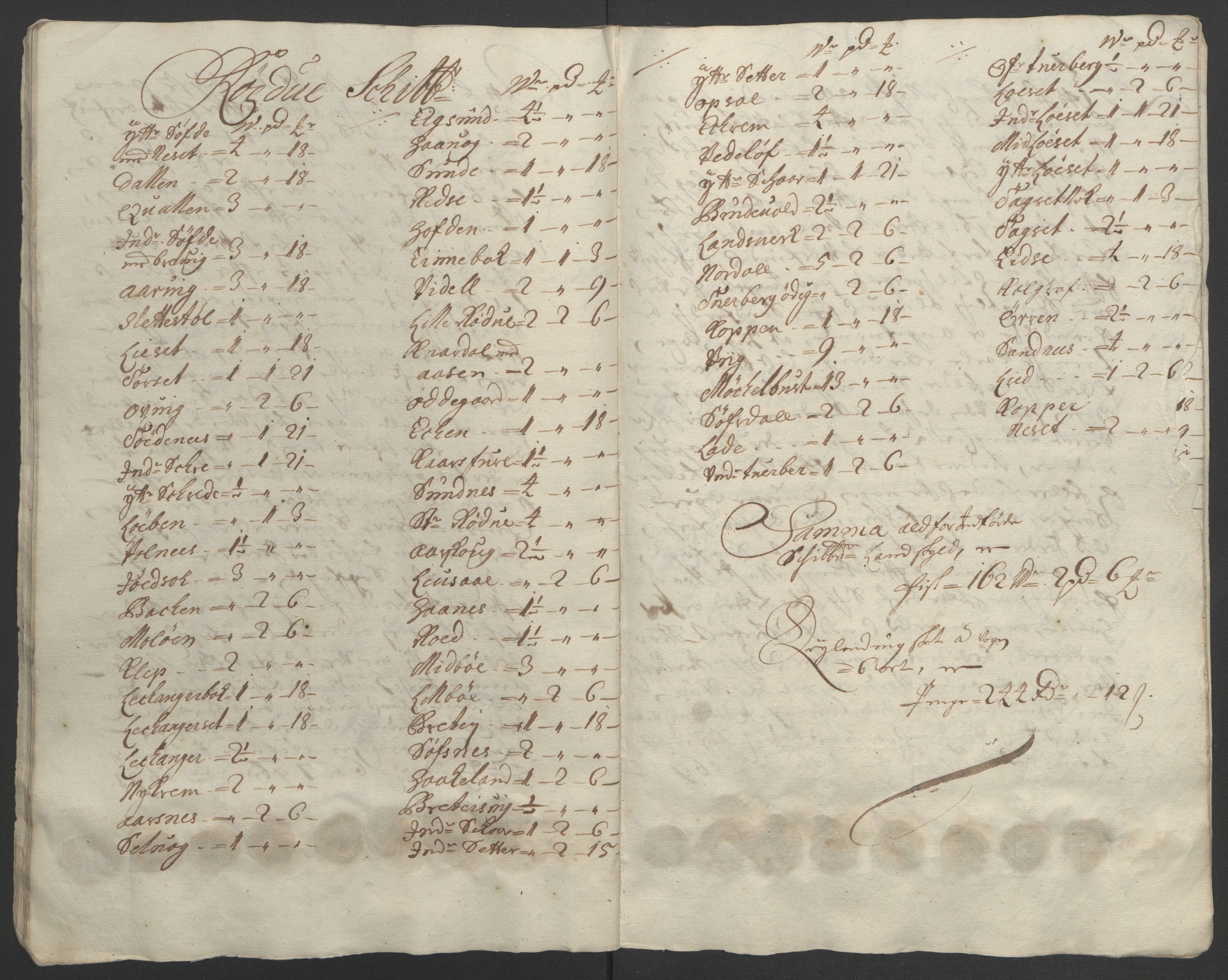 Rentekammeret inntil 1814, Reviderte regnskaper, Fogderegnskap, AV/RA-EA-4092/R54/L3554: Fogderegnskap Sunnmøre, 1691-1693, s. 372