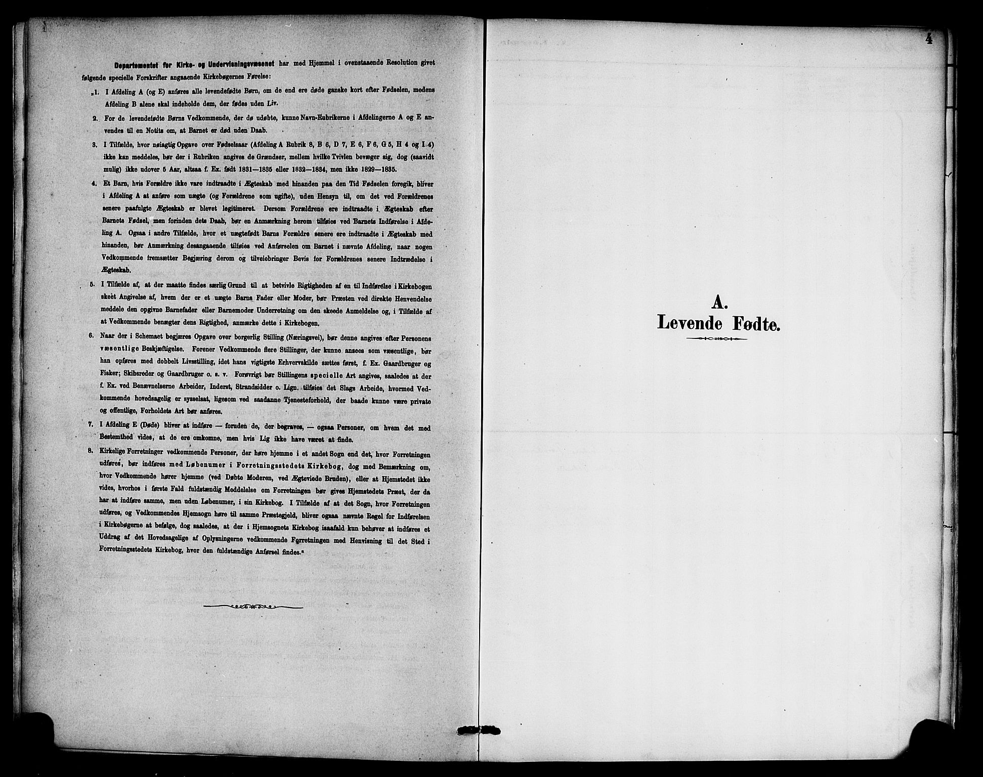 Hyllestad sokneprestembete, SAB/A-80401: Ministerialbok nr. D 1, 1886-1905, s. 4