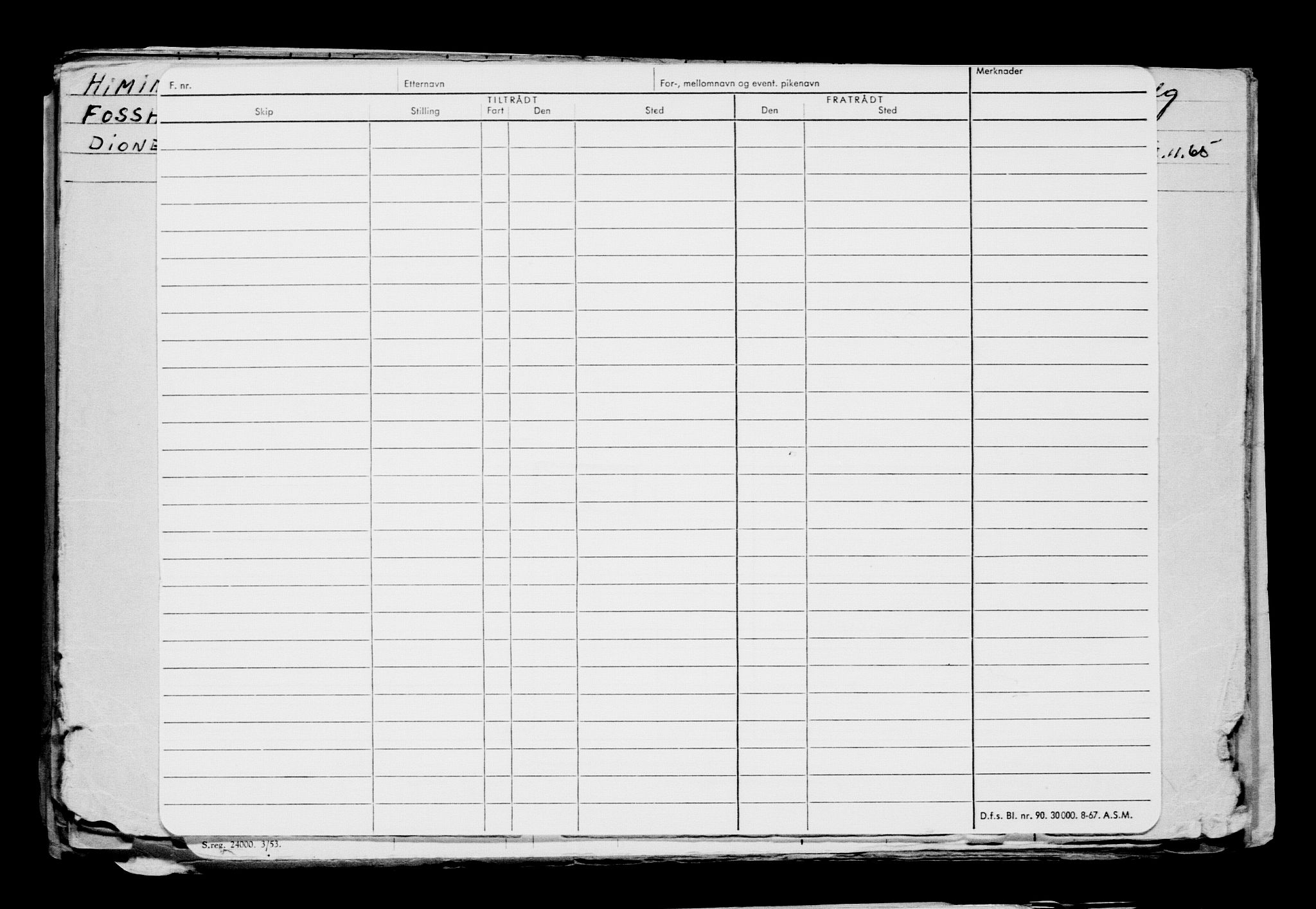 Direktoratet for sjømenn, AV/RA-S-3545/G/Gb/L0204: Hovedkort, 1922, s. 190