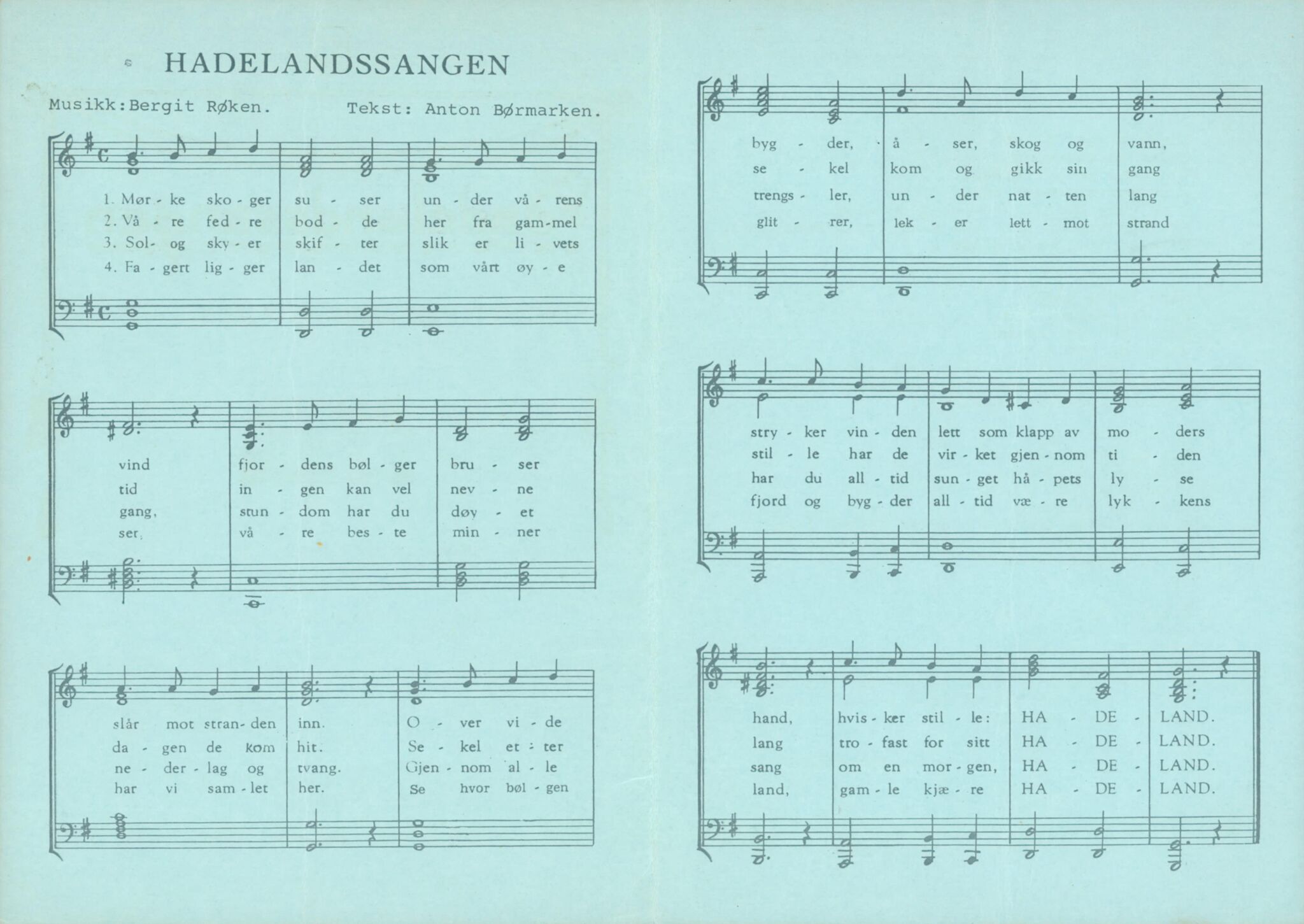 Notesamling Hadeland Folkemuseum, OARM/H-A-00700/F/Ff/L0001: Brødrene Peder J. Haugli og Ole J. Bjørklund, 1894-1988, s. 2