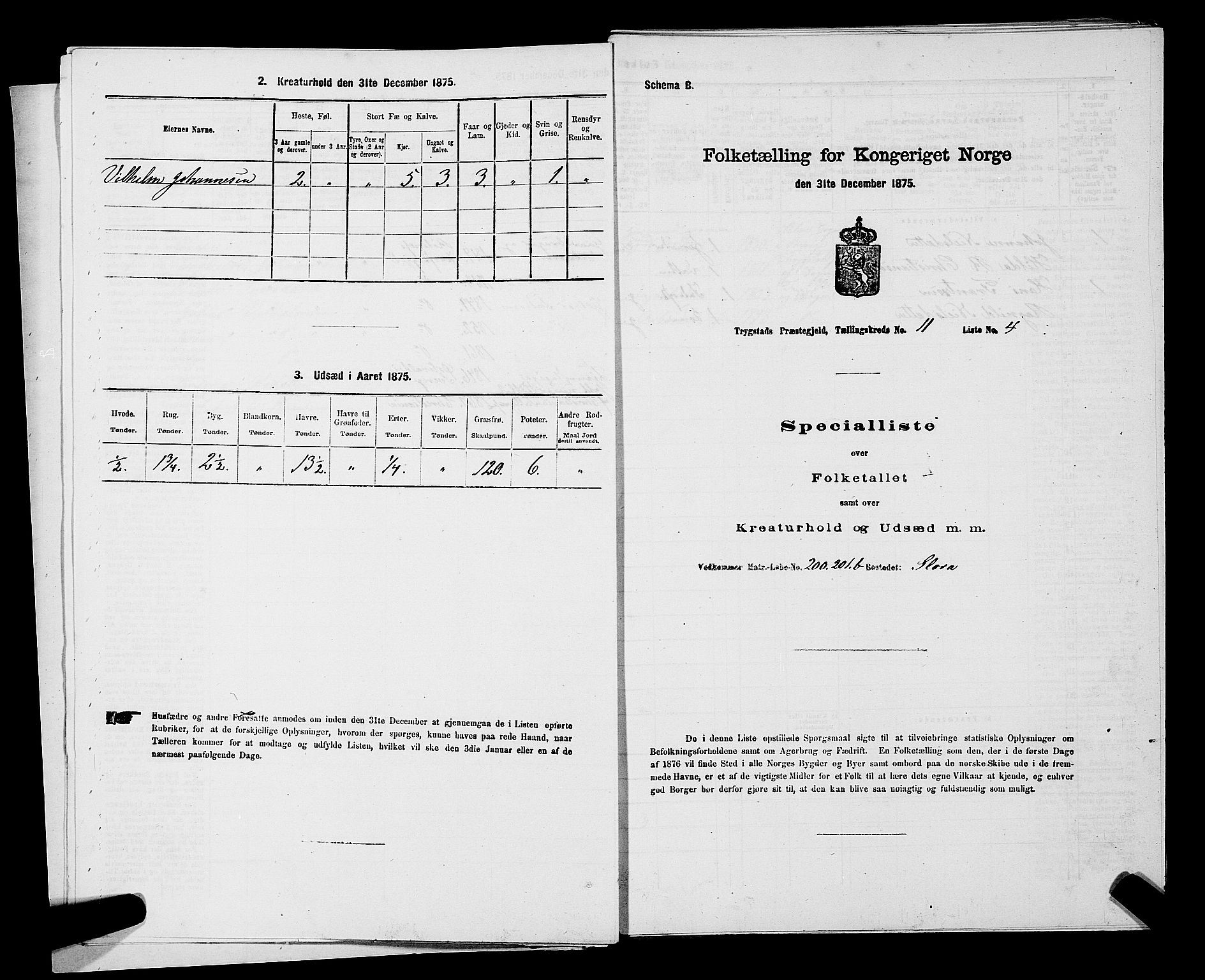 RA, Folketelling 1875 for 0122P Trøgstad prestegjeld, 1875, s. 1211