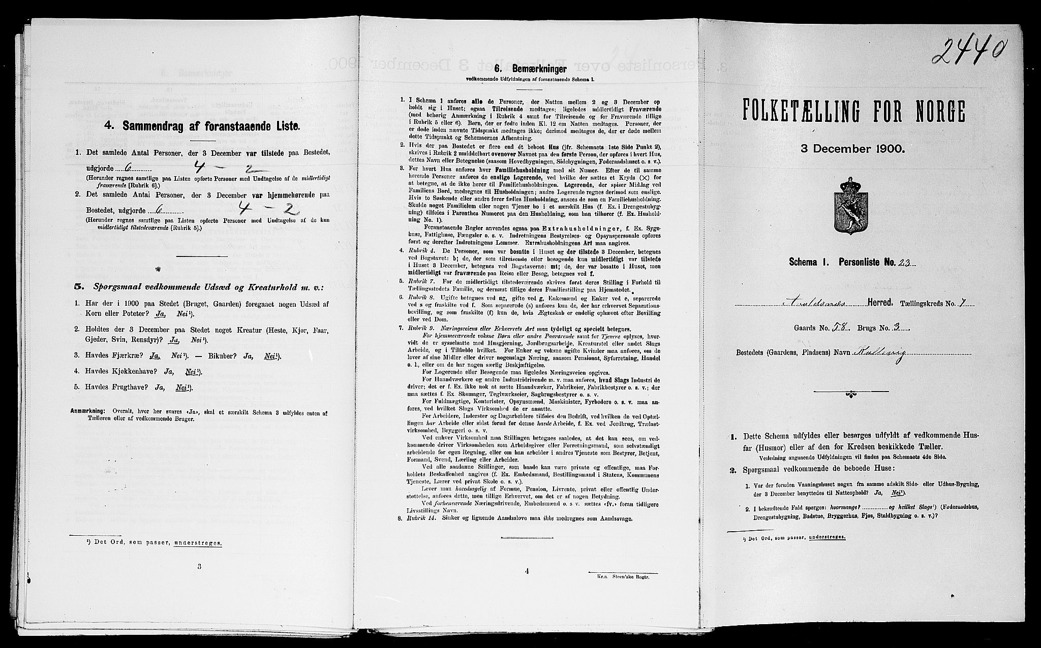 SAST, Folketelling 1900 for 1147 Avaldsnes herred, 1900, s. 1521