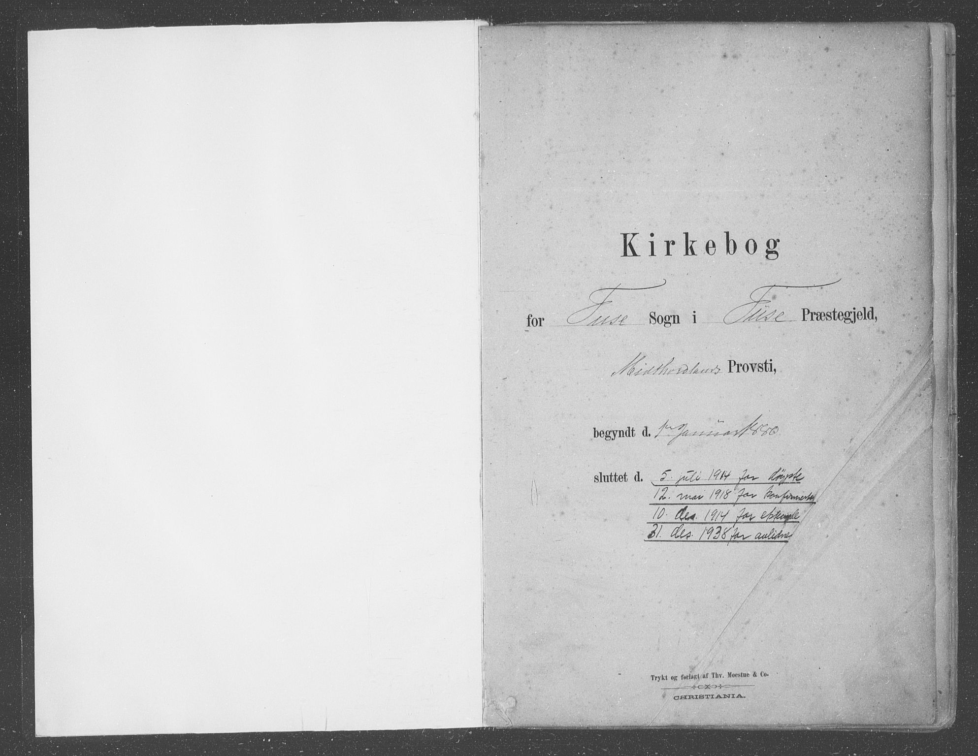 Fusa sokneprestembete, SAB/A-75401/H/Haa: Ministerialbok nr. B 1, 1880-1938