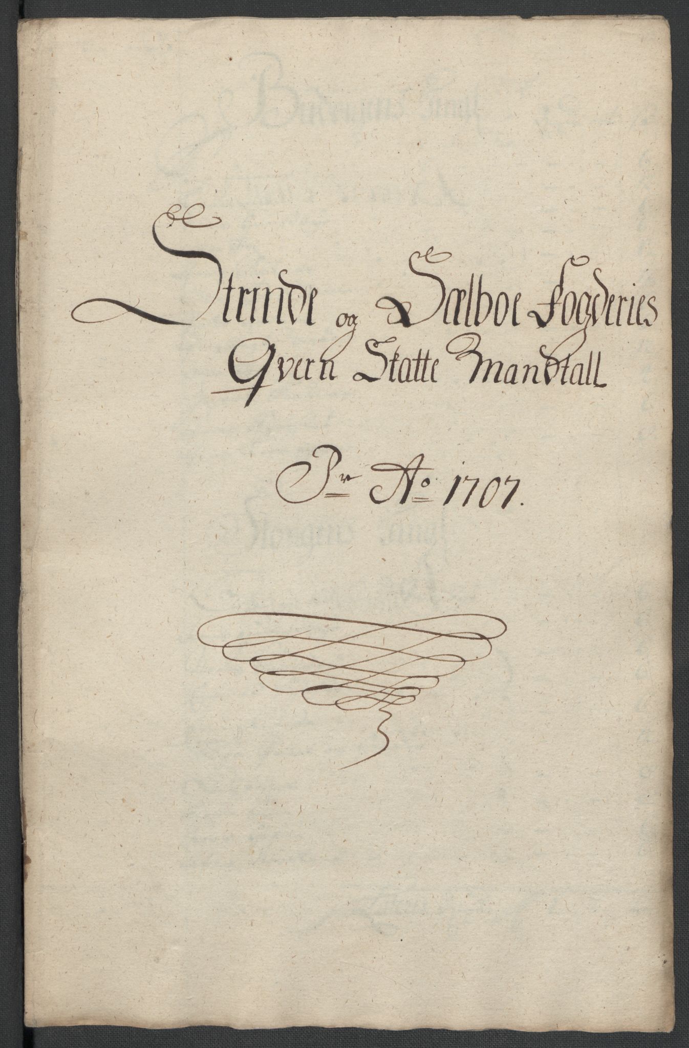 Rentekammeret inntil 1814, Reviderte regnskaper, Fogderegnskap, AV/RA-EA-4092/R61/L4110: Fogderegnskap Strinda og Selbu, 1707-1708, s. 106