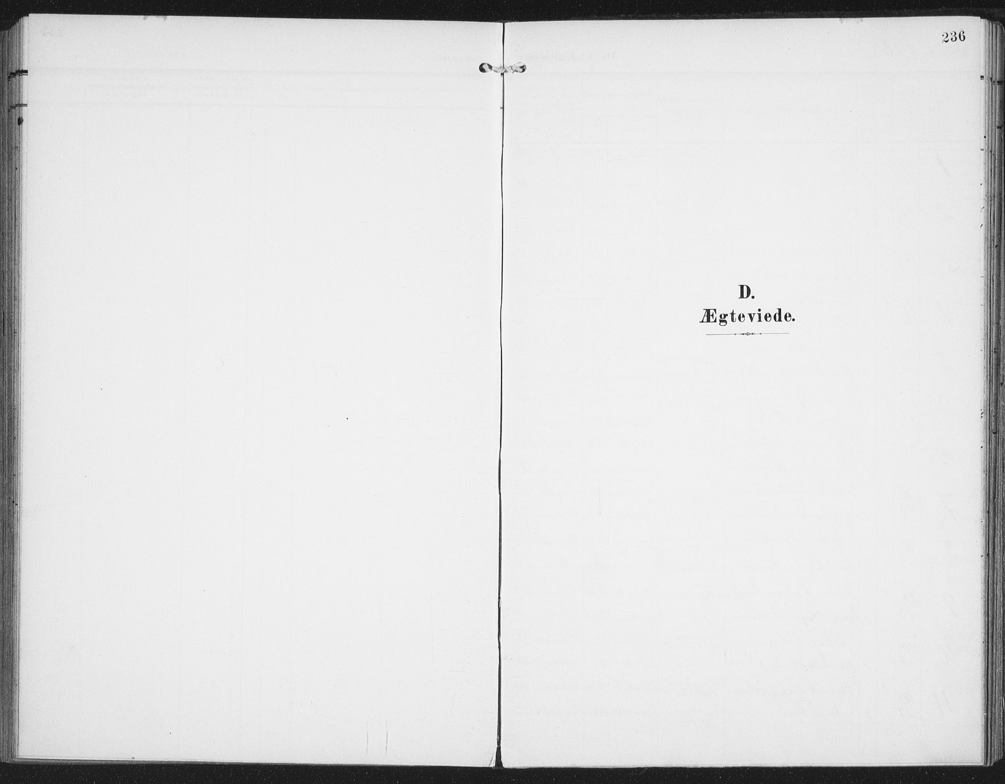 Ministerialprotokoller, klokkerbøker og fødselsregistre - Nordland, SAT/A-1459/874/L1063: Ministerialbok nr. 874A07, 1907-1915, s. 236