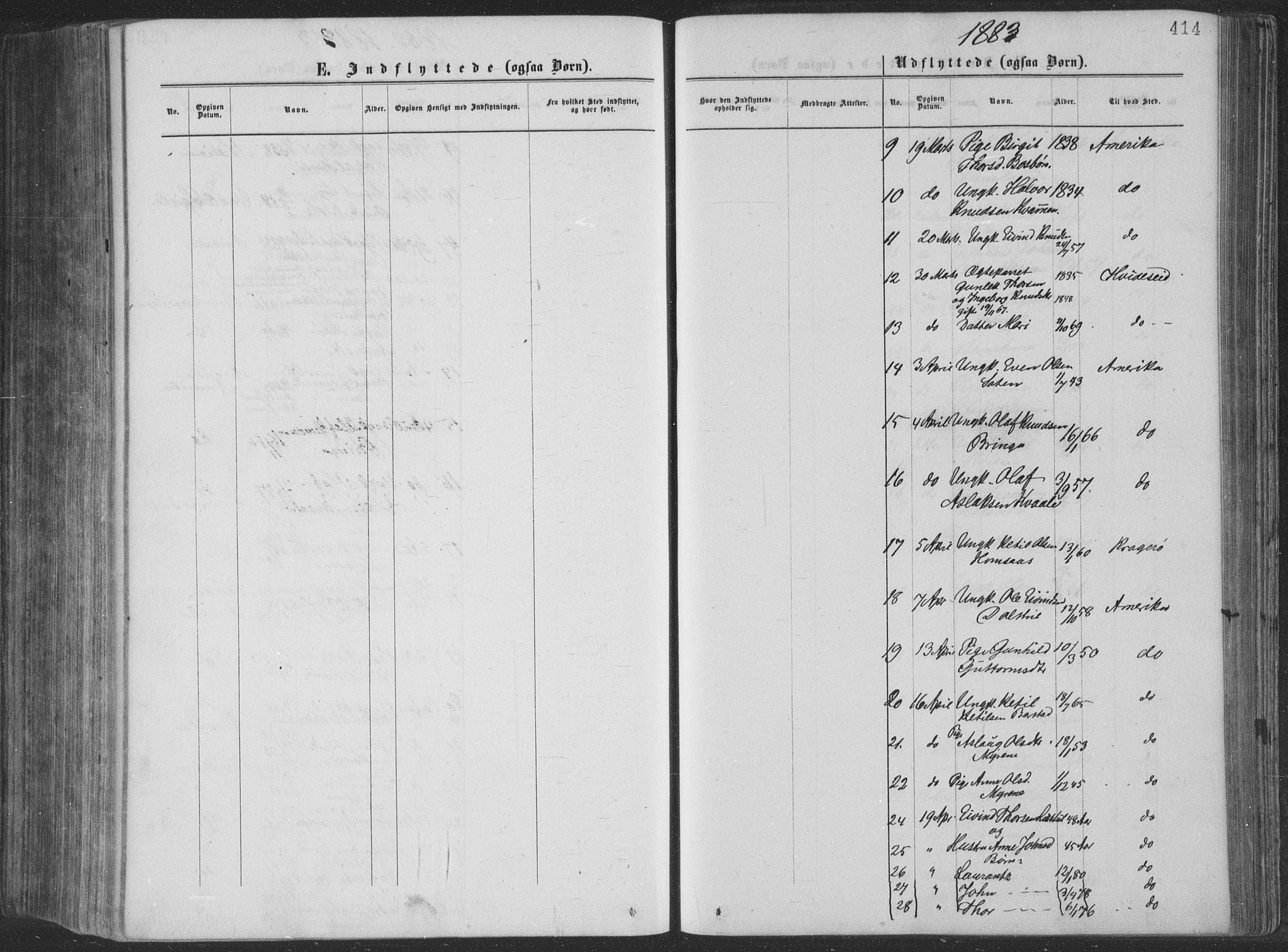 Seljord kirkebøker, AV/SAKO-A-20/F/Fa/L0014: Ministerialbok nr. I 14, 1877-1886, s. 414