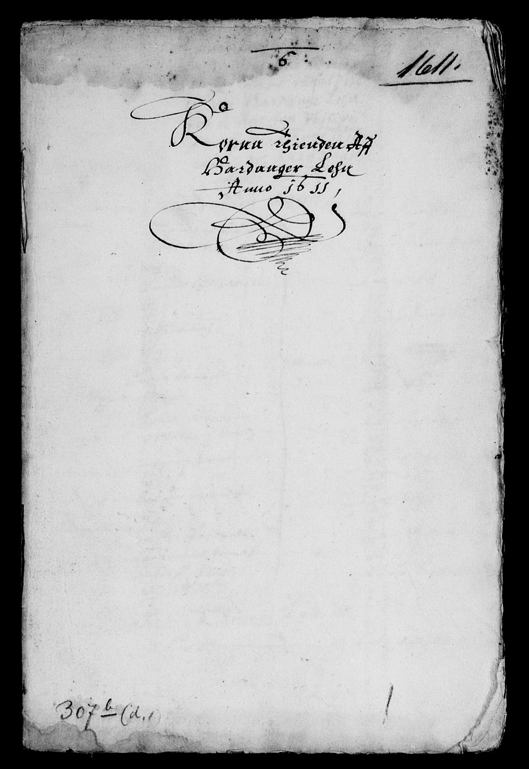 Rentekammeret inntil 1814, Reviderte regnskaper, Lensregnskaper, AV/RA-EA-5023/R/Rb/Rbu/L0001: Hardanger og Halsnøy kloster len, 1606-1617