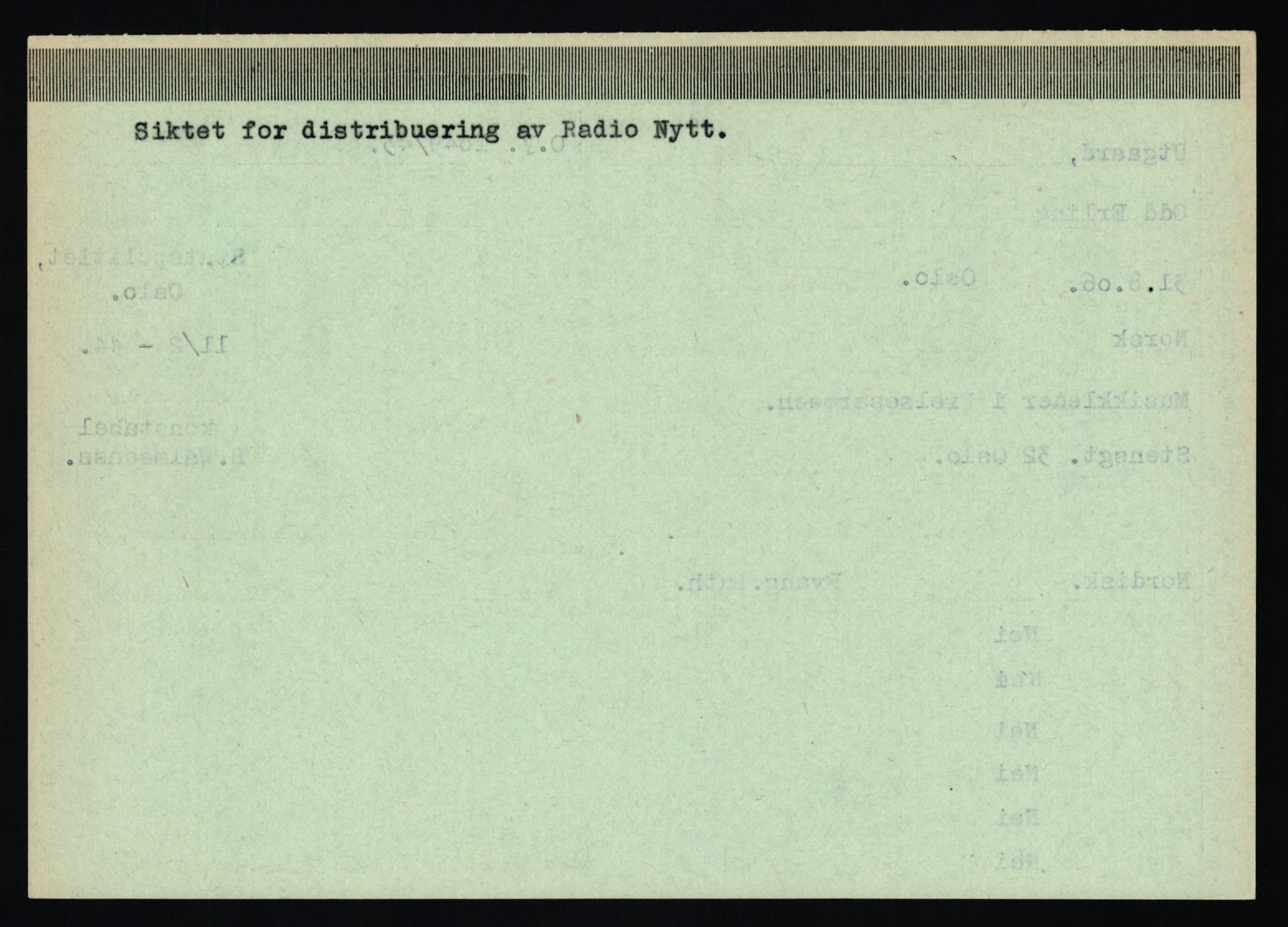 Statspolitiet - Hovedkontoret / Osloavdelingen, AV/RA-S-1329/C/Ca/L0016: Uberg - Øystese, 1943-1945, s. 352