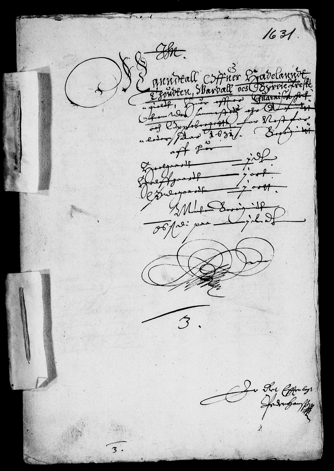 Rentekammeret inntil 1814, Reviderte regnskaper, Lensregnskaper, AV/RA-EA-5023/R/Rb/Rba/L0108: Akershus len, 1631-1632