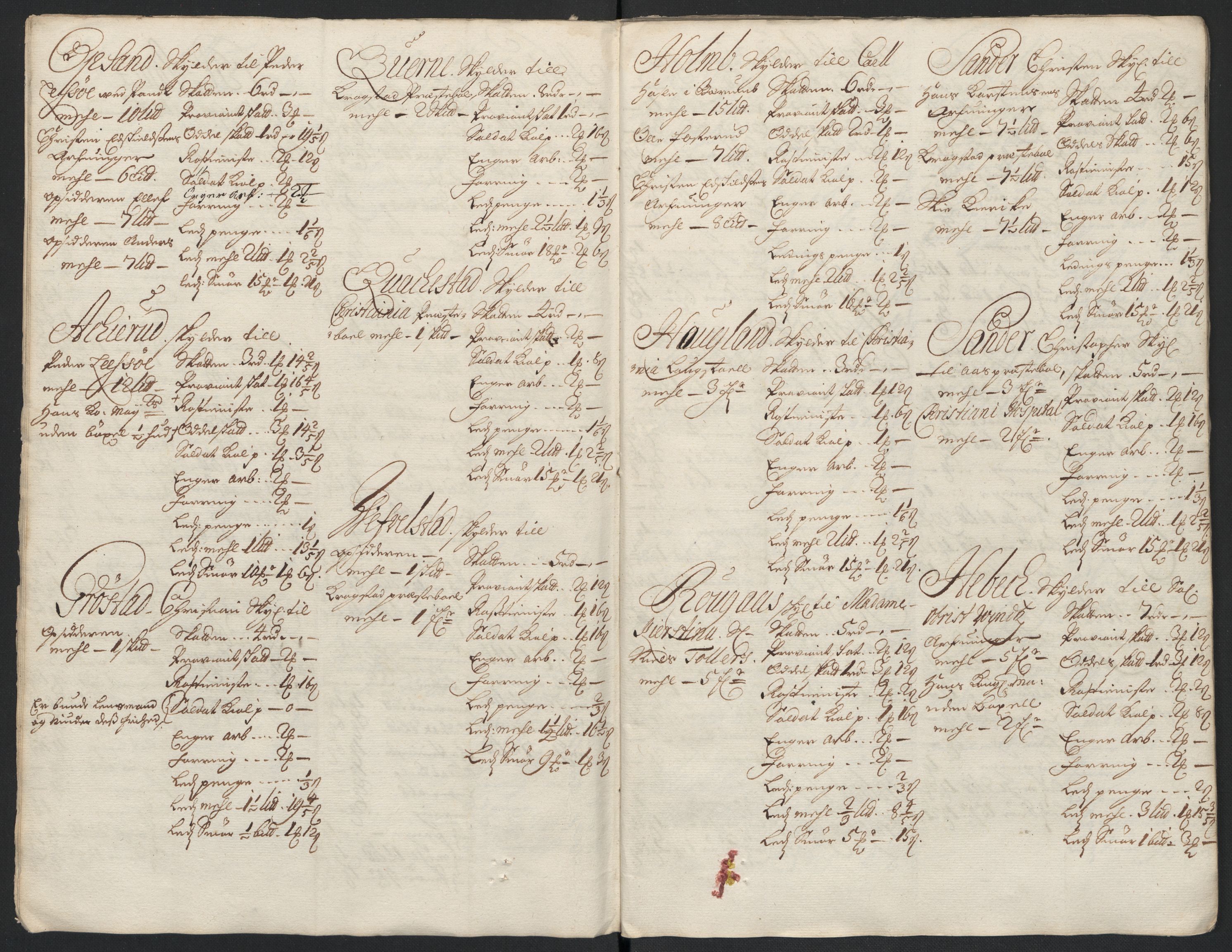 Rentekammeret inntil 1814, Reviderte regnskaper, Fogderegnskap, AV/RA-EA-4092/R10/L0440: Fogderegnskap Aker og Follo, 1696-1697, s. 71