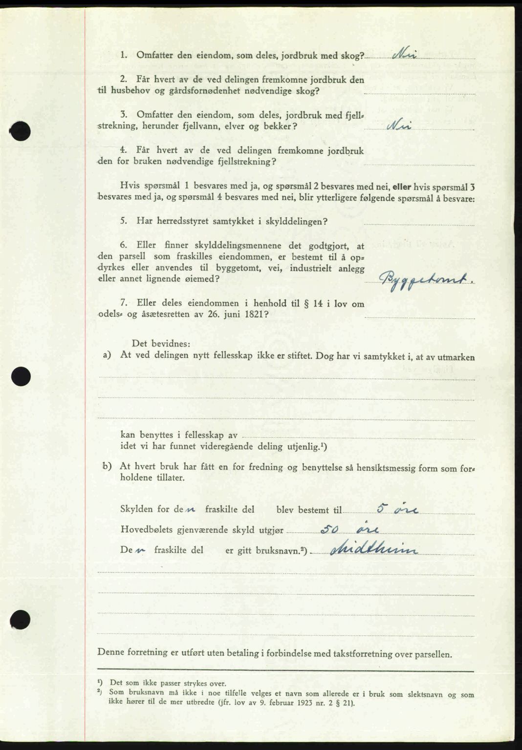 Romsdal sorenskriveri, AV/SAT-A-4149/1/2/2C: Pantebok nr. A30, 1949-1949, Dagboknr: 1529/1949