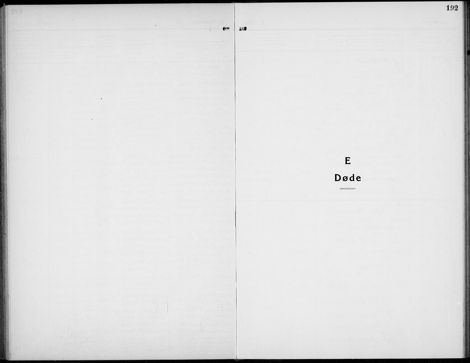 Nord-Odal prestekontor, AV/SAH-PREST-032/H/Ha/Hab/L0005: Klokkerbok nr. 5, 1924-1938, s. 192