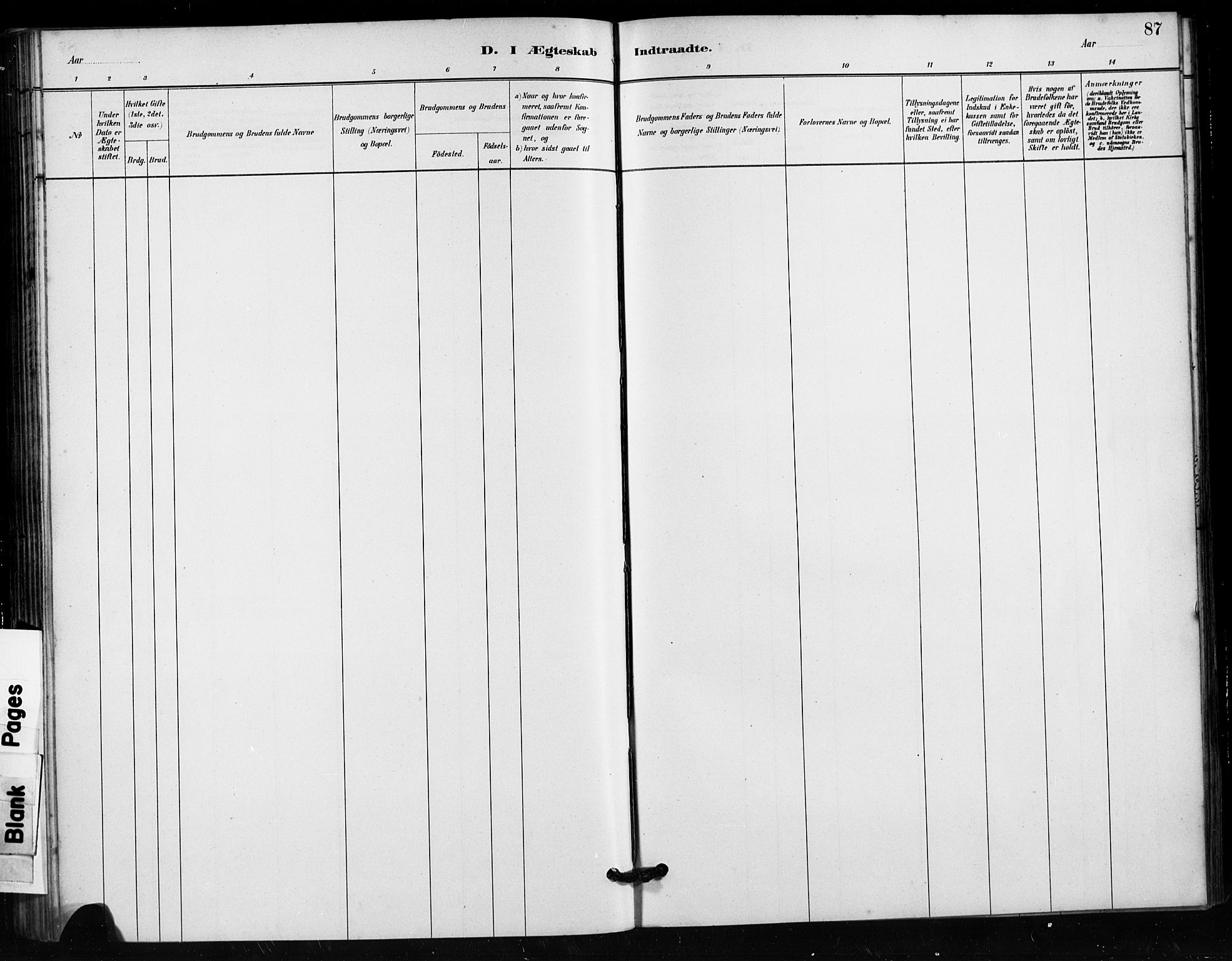 Håland sokneprestkontor, AV/SAST-A-101802/001/30BA/L0011: Ministerialbok nr. A 10, 1883-1900, s. 87
