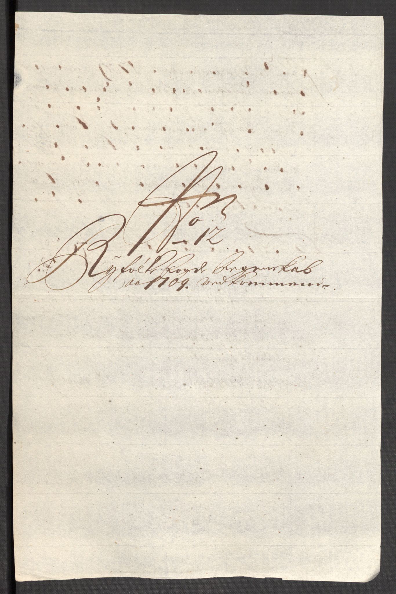 Rentekammeret inntil 1814, Reviderte regnskaper, Fogderegnskap, RA/EA-4092/R47/L2861: Fogderegnskap Ryfylke, 1706-1709, s. 416