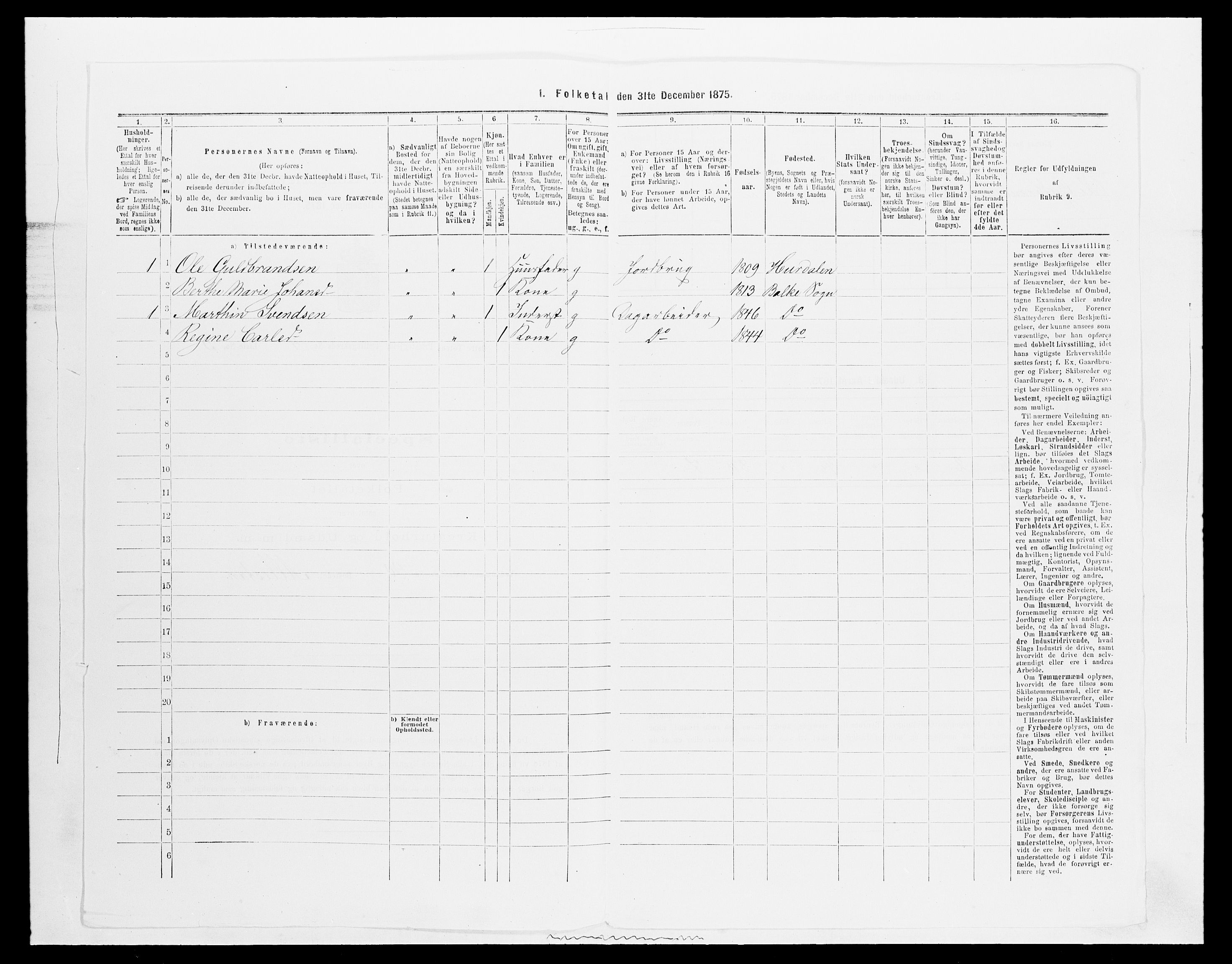 SAH, Folketelling 1875 for 0528P Østre Toten prestegjeld, 1875, s. 760