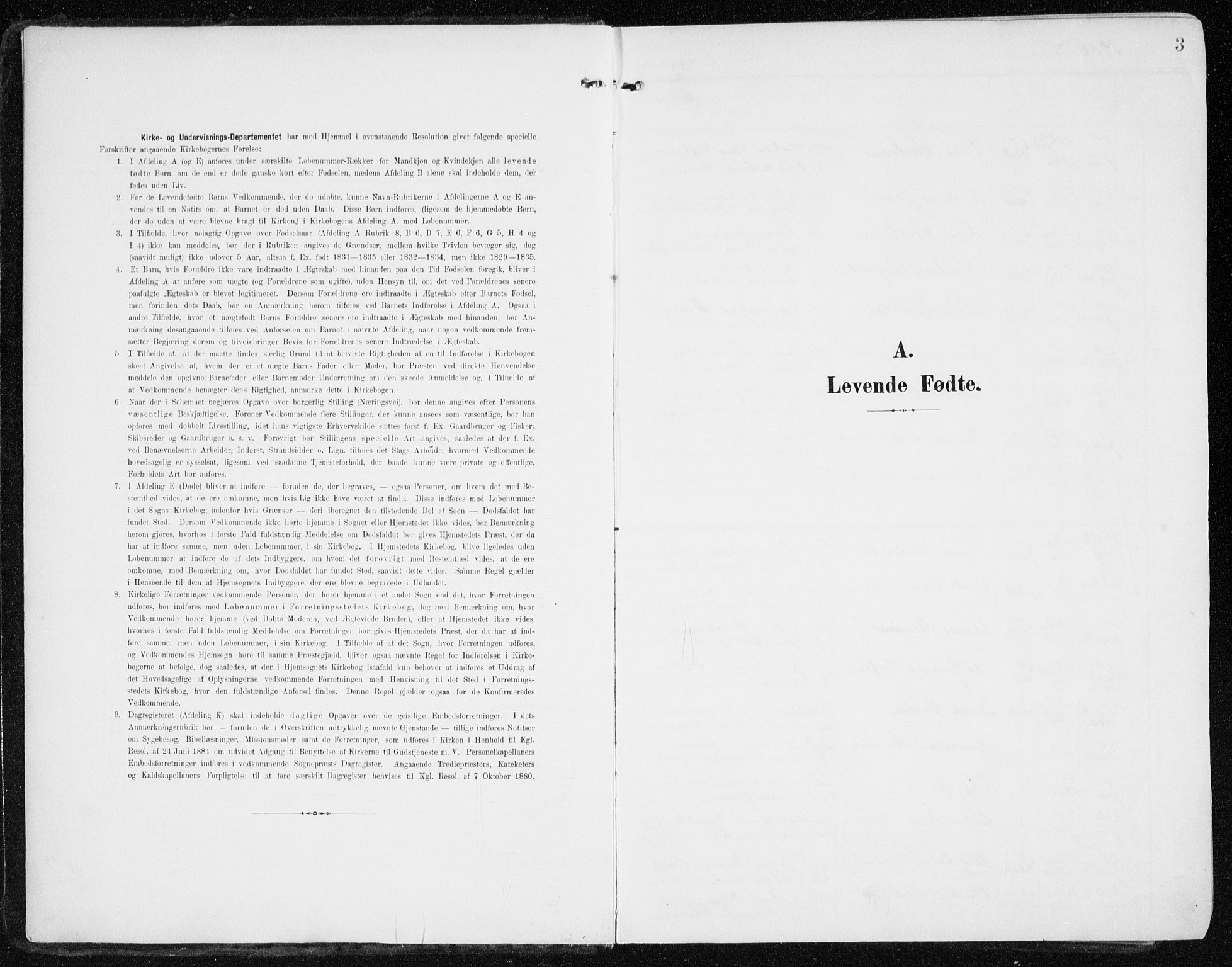 Lyngen sokneprestembete, AV/SATØ-S-1289/H/He/Hea/L0011kirke: Ministerialbok nr. 11, 1903-1913, s. 3