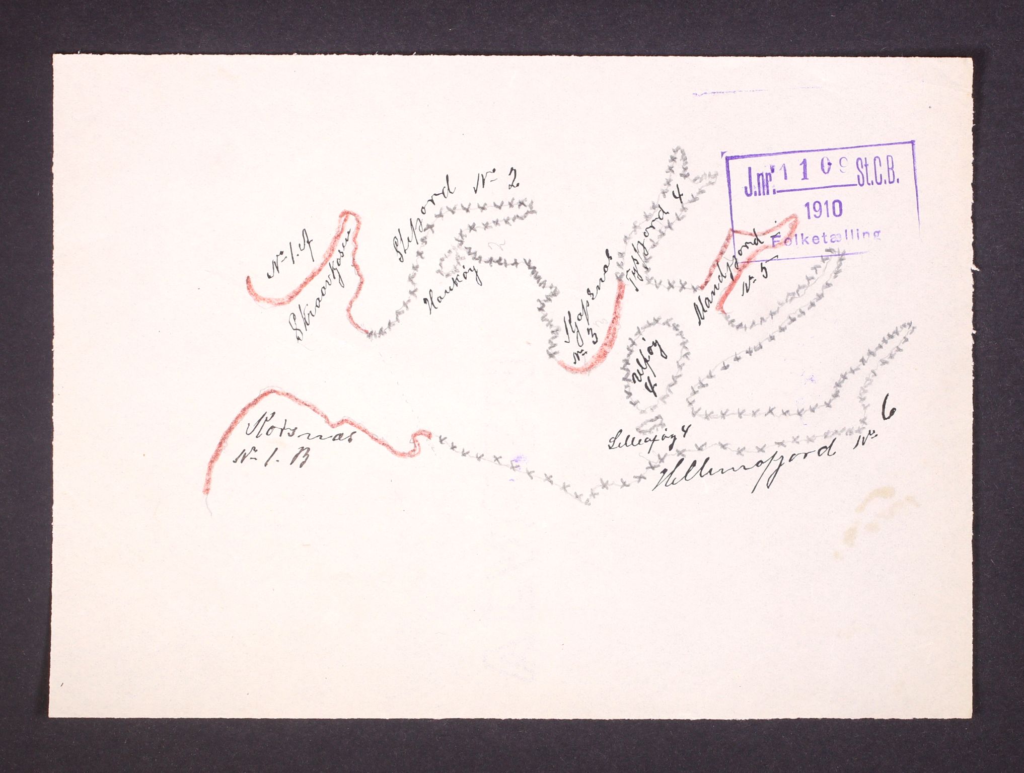 RA, Folketelling 1910 for 1850 Tysfjord herred, 1910, s. 4