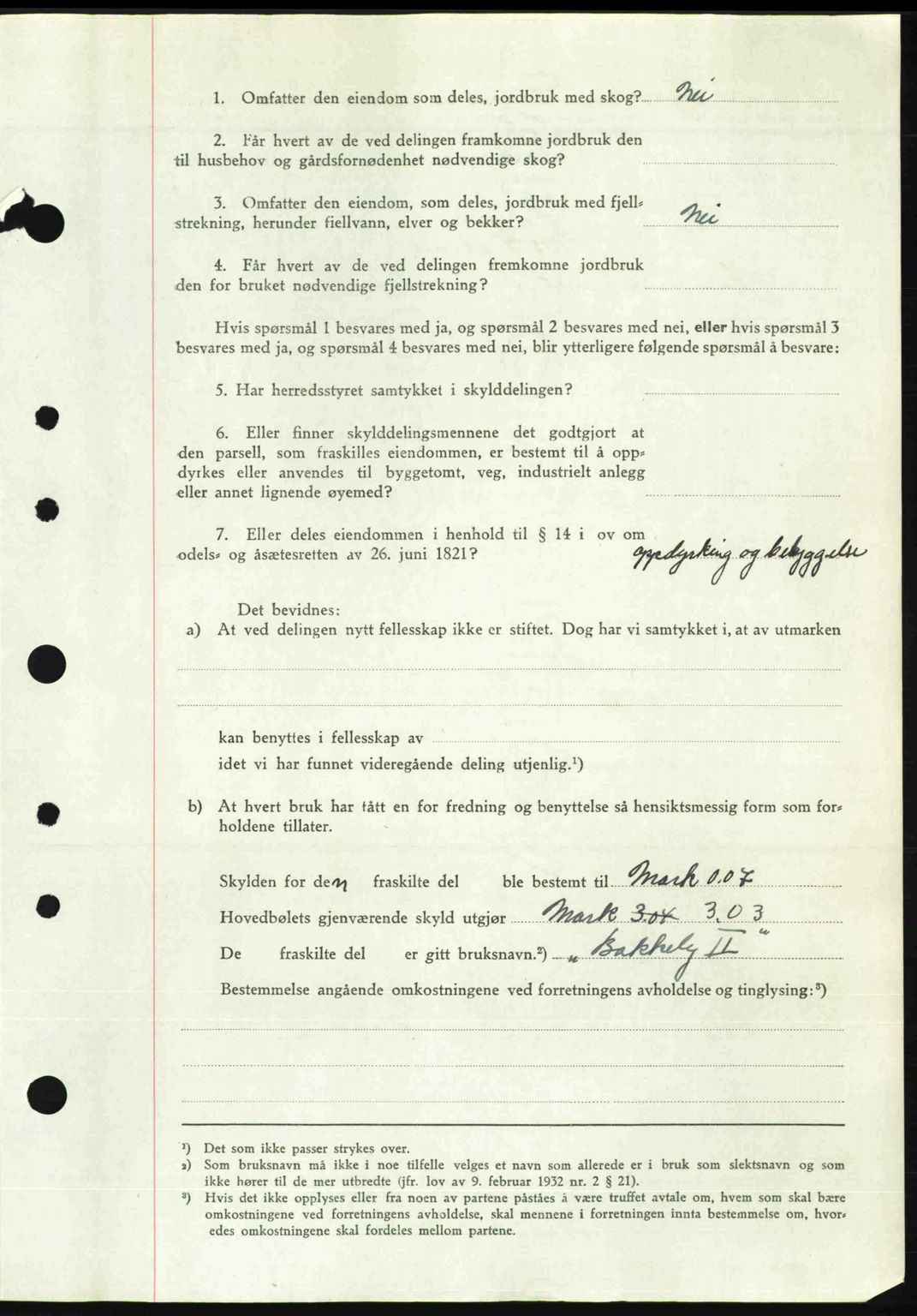 Nordre Sunnmøre sorenskriveri, AV/SAT-A-0006/1/2/2C/2Ca: Pantebok nr. A23, 1946-1947, Dagboknr: 1926/1946