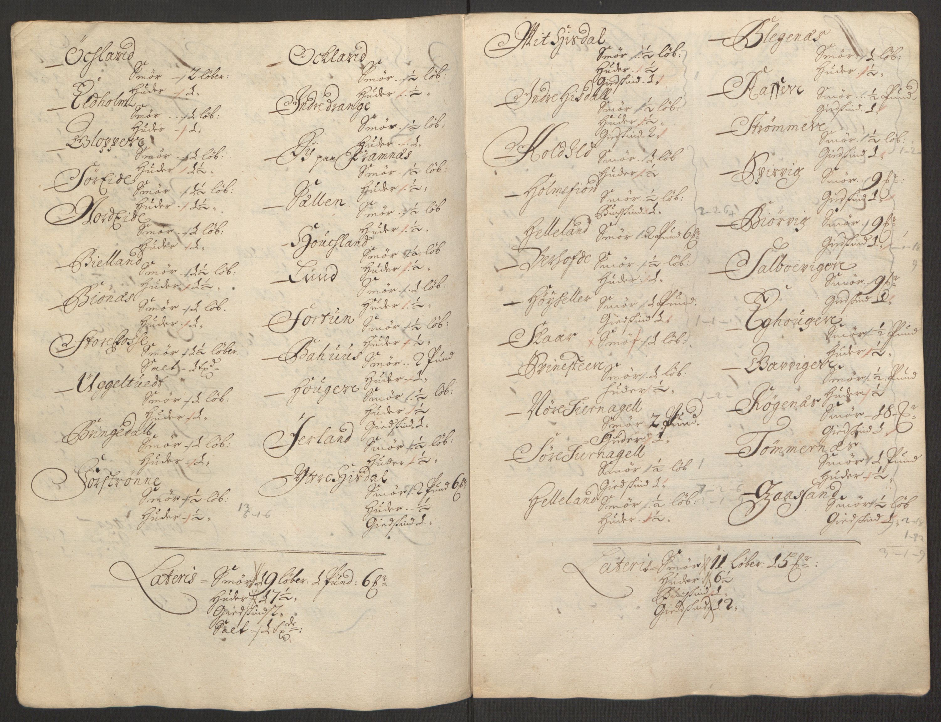 Rentekammeret inntil 1814, Reviderte regnskaper, Fogderegnskap, AV/RA-EA-4092/R50/L3159: Fogderegnskap Lyse kloster, 1691-1709, s. 98