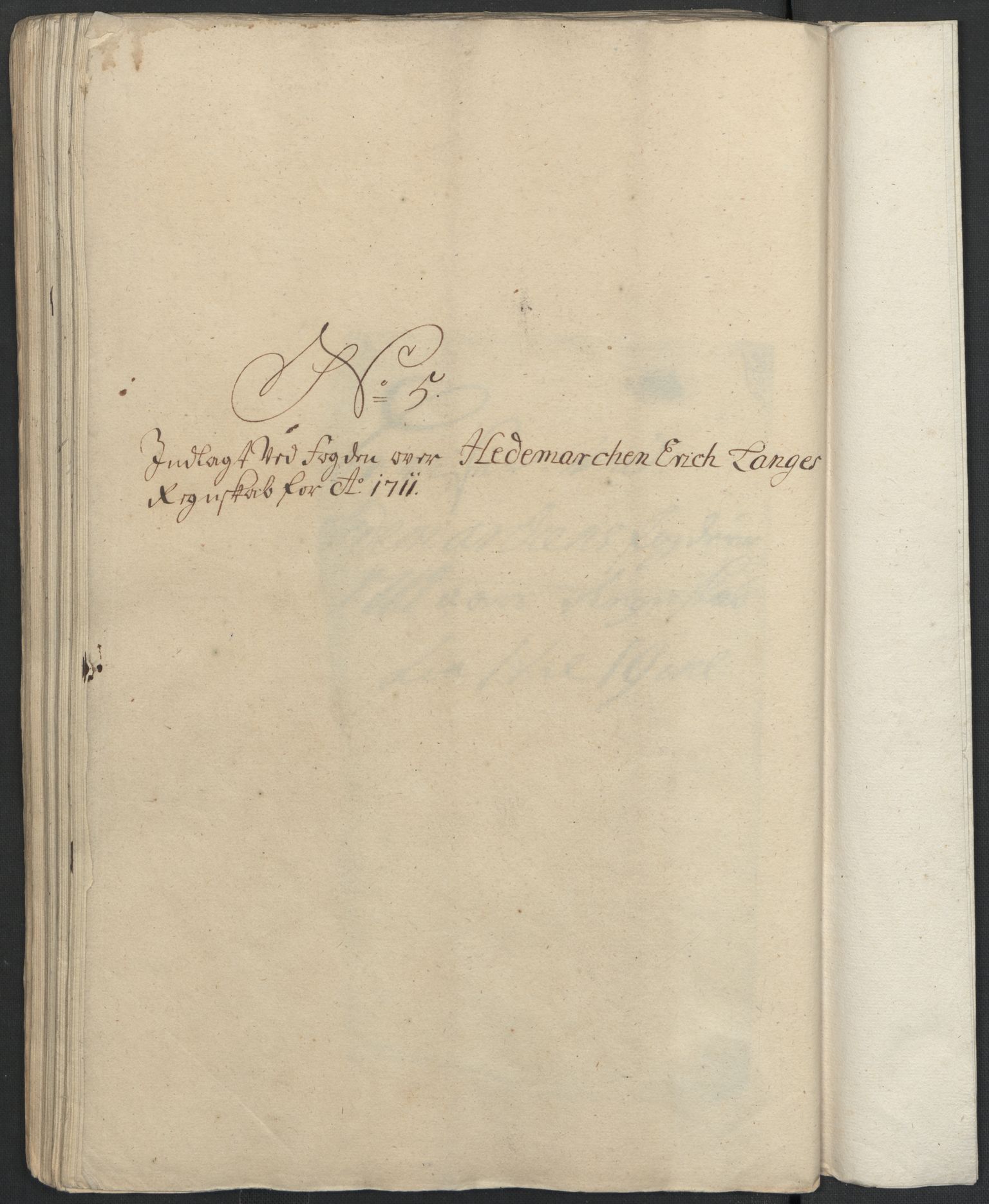 Rentekammeret inntil 1814, Reviderte regnskaper, Fogderegnskap, AV/RA-EA-4092/R16/L1047: Fogderegnskap Hedmark, 1711, s. 205