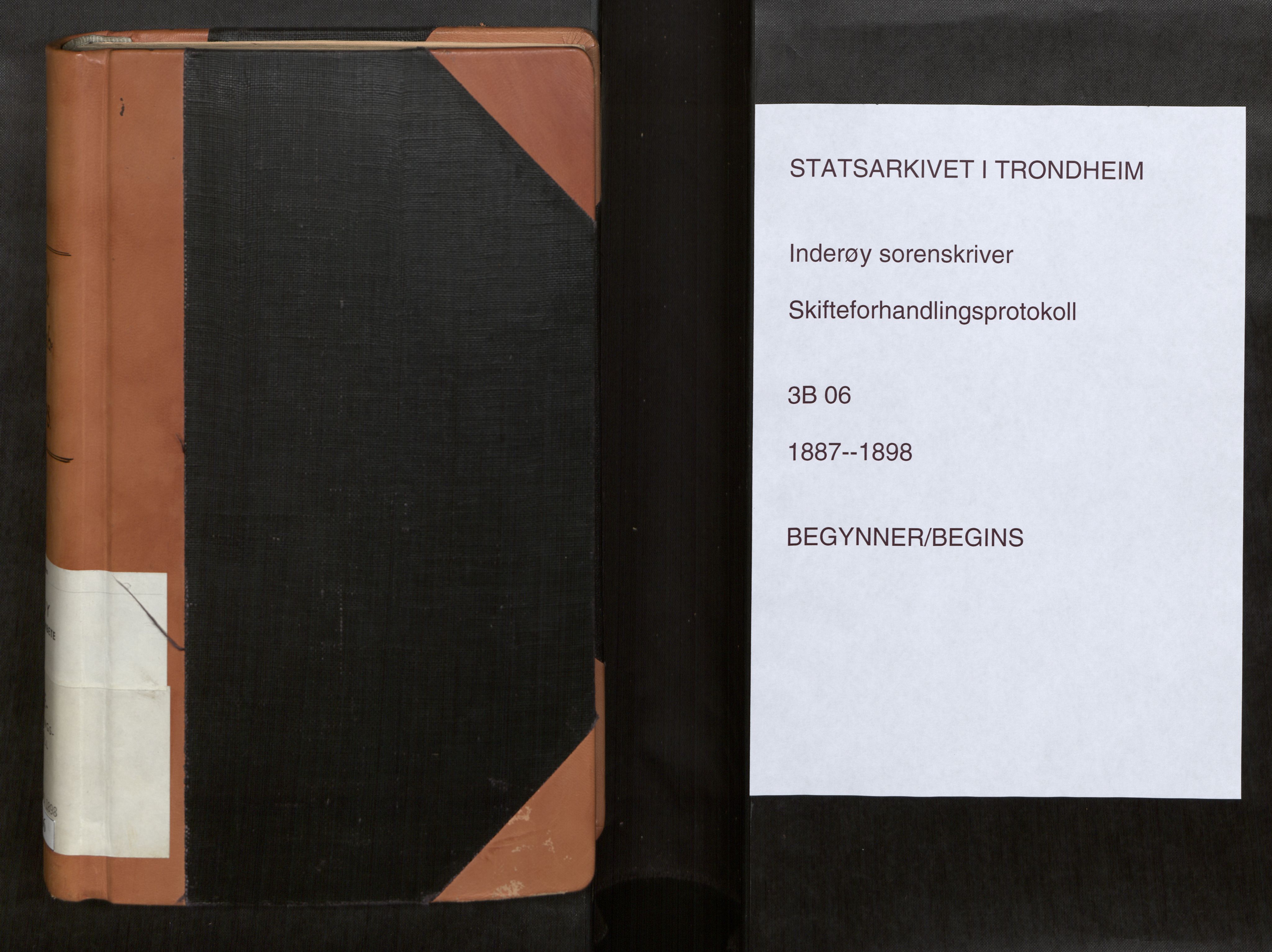Inderøy sorenskriveri, SAT/A-4147/1/3/3B/L0006: Skifteforhandlingsprotokoll, 1887-1898