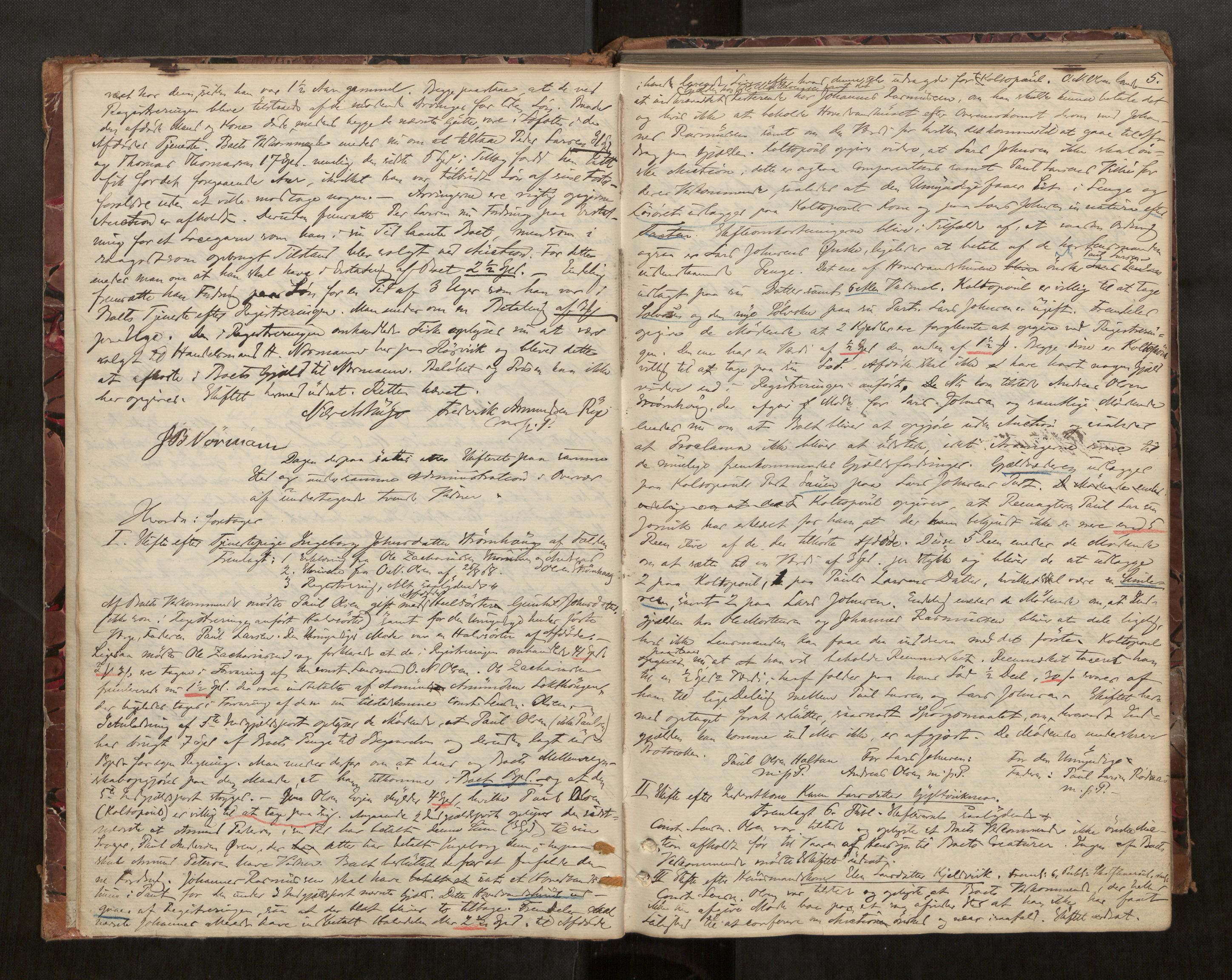 Salten sorenskriveri, AV/SAT-A-4578/1/3/3B/L0007: Skiftebehandlingsprotokoll, 1868-1879, s. 5