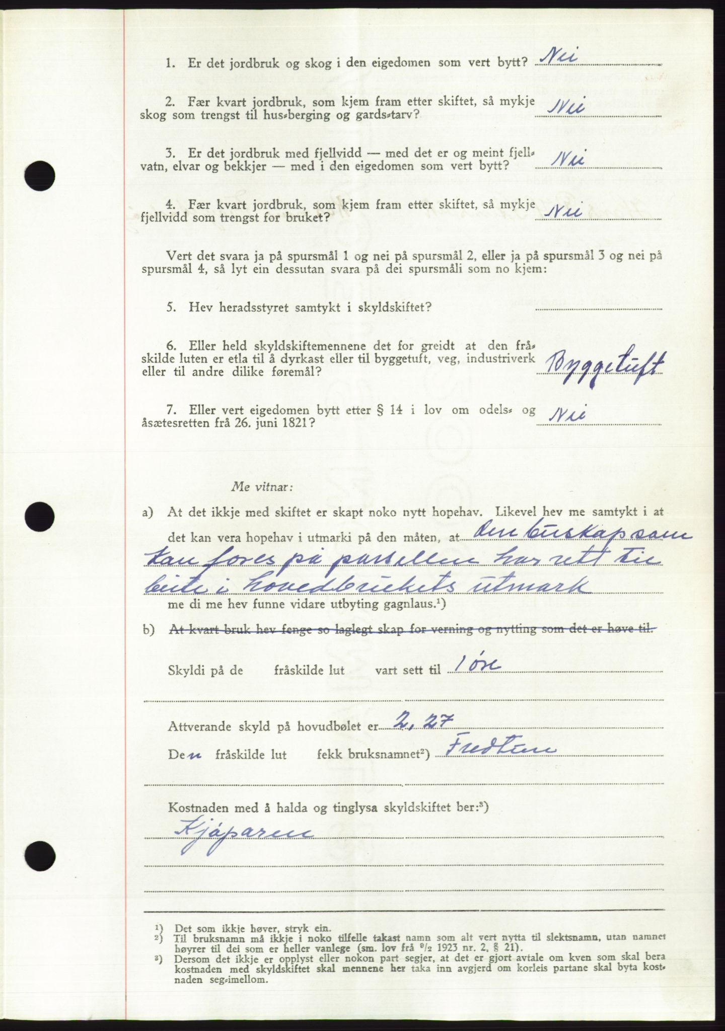 Søre Sunnmøre sorenskriveri, AV/SAT-A-4122/1/2/2C/L0087: Pantebok nr. 13A, 1950-1950, Dagboknr: 1416/1950