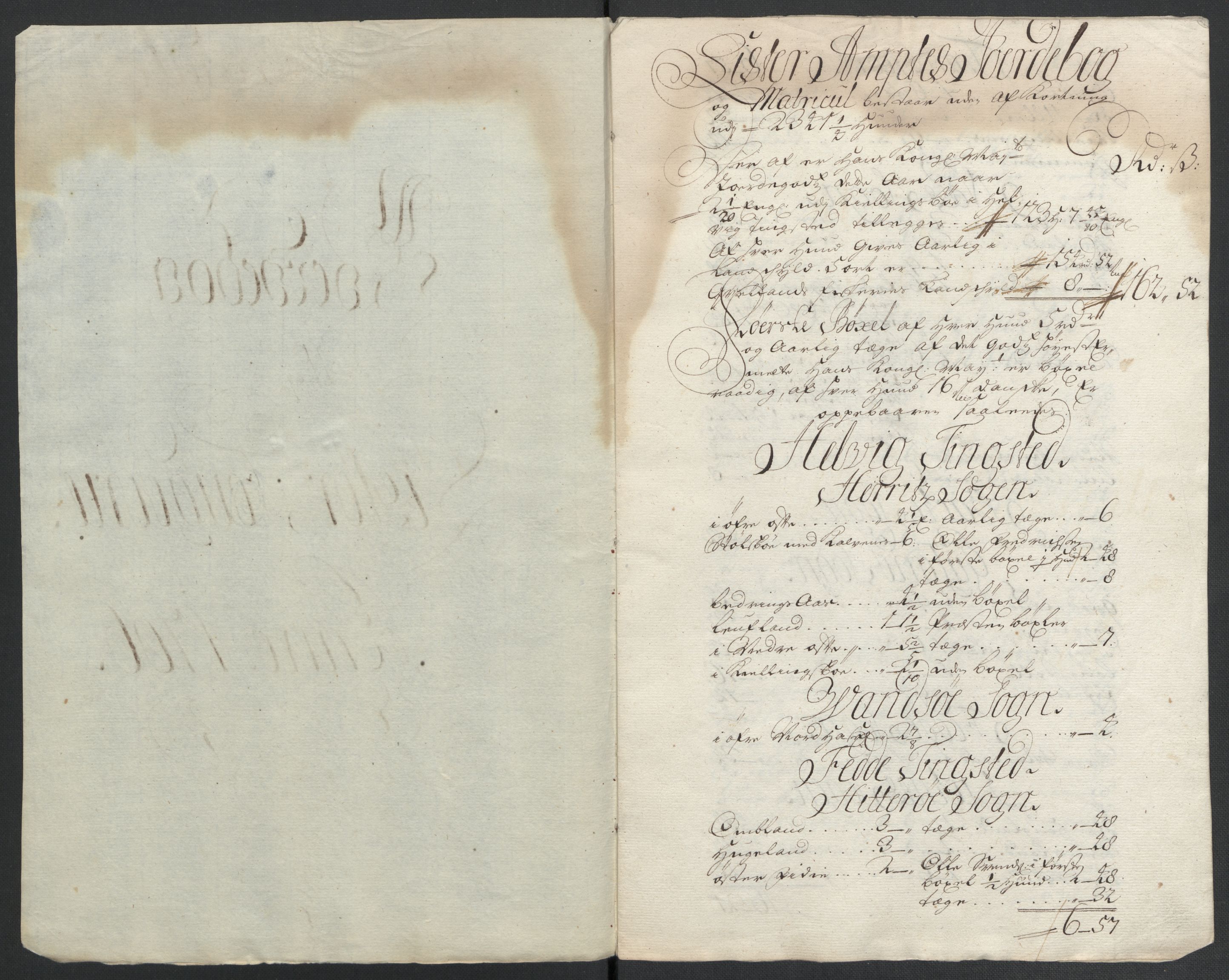 Rentekammeret inntil 1814, Reviderte regnskaper, Fogderegnskap, RA/EA-4092/R43/L2551: Fogderegnskap Lista og Mandal, 1705-1709, s. 258