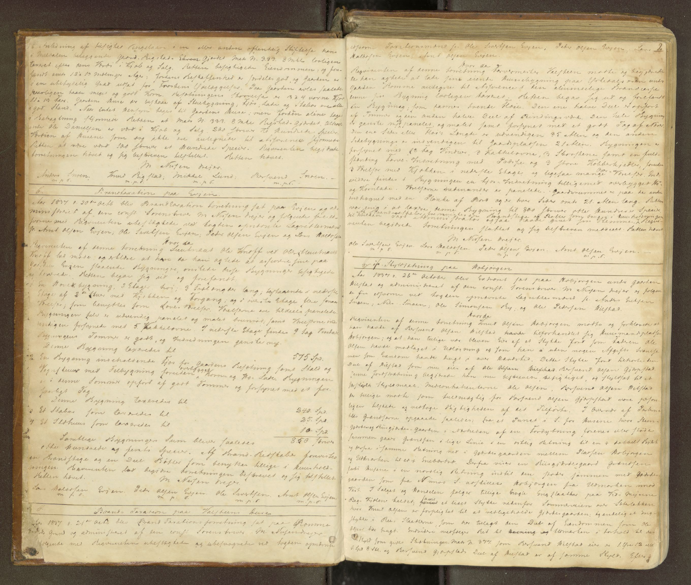 Orkdal sorenskriveri, AV/SAT-A-4169/1/1/1A/L0018: Tingbok 16, 1837-1844, s. 1b-2a