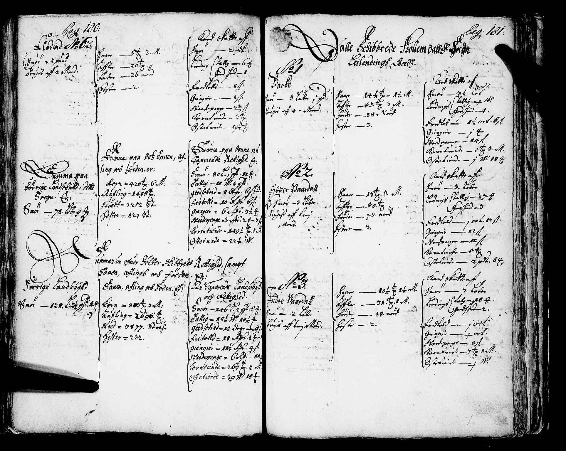 Rentekammeret inntil 1814, Realistisk ordnet avdeling, RA/EA-4070/N/Nb/Nba/L0043: Sunnfjord fogderi, 1667, s. 180-181