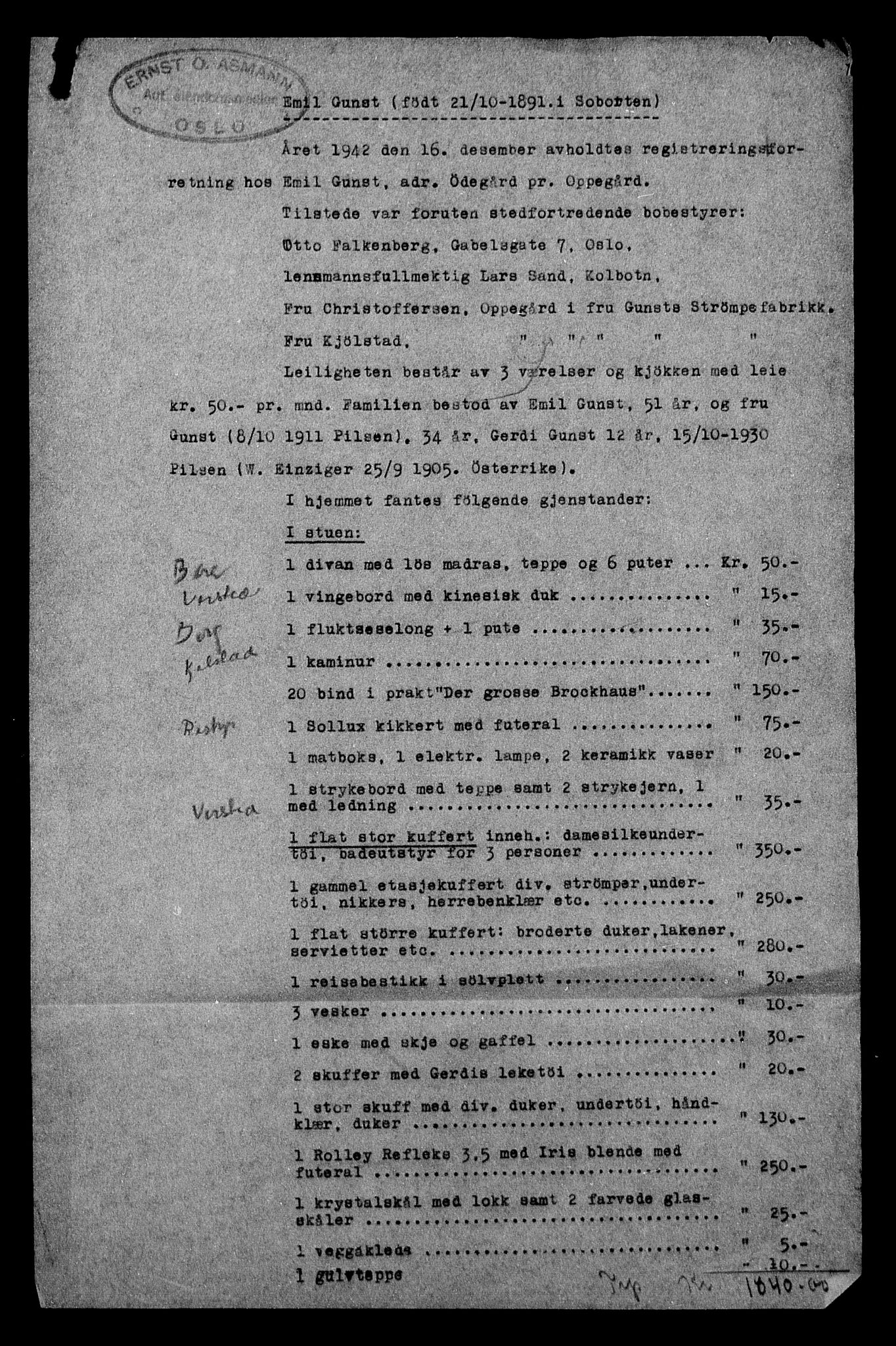 Justisdepartementet, Tilbakeføringskontoret for inndratte formuer, AV/RA-S-1564/H/Hc/Hcc/L0942: --, 1945-1947, s. 835