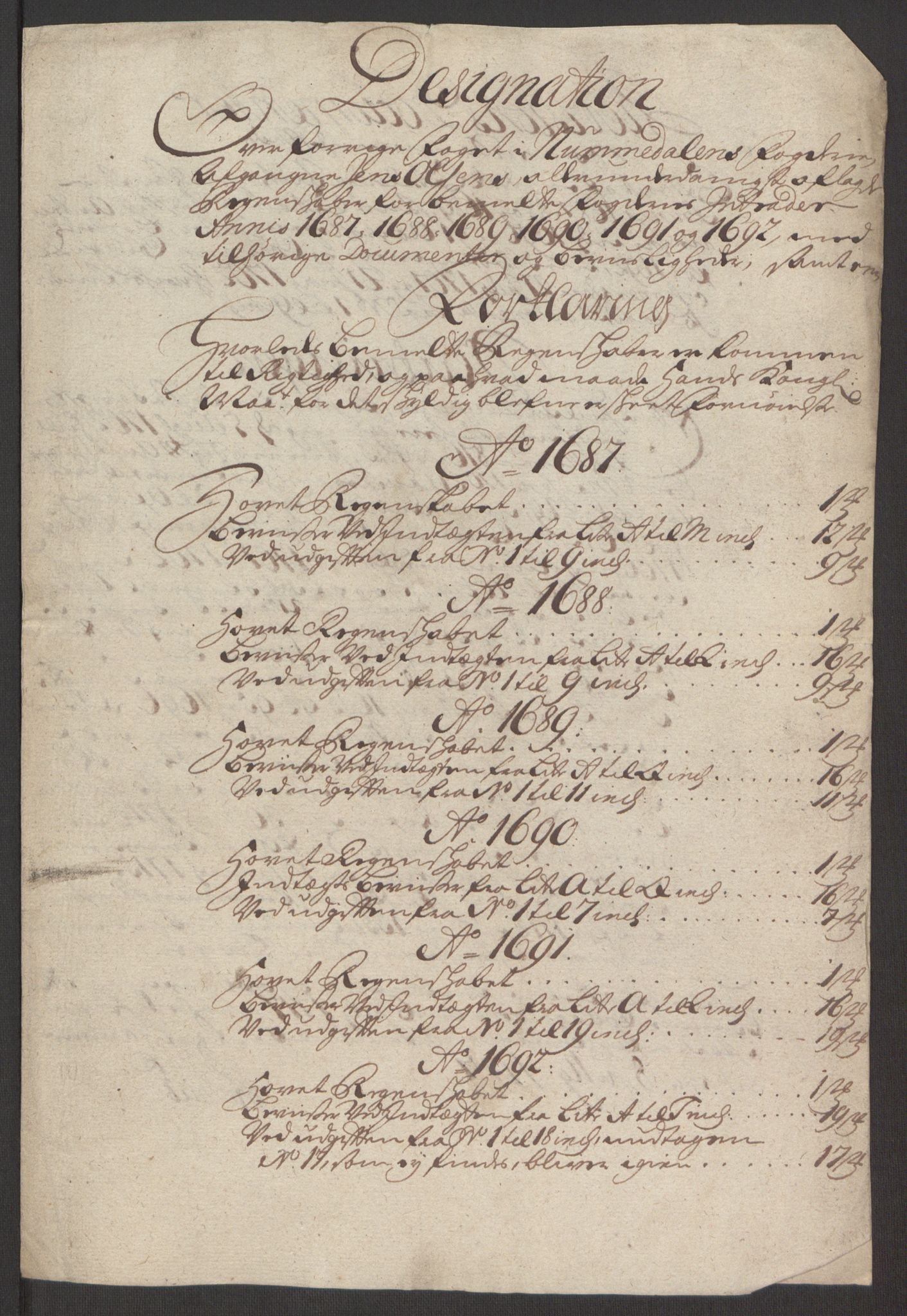 Rentekammeret inntil 1814, Reviderte regnskaper, Fogderegnskap, RA/EA-4092/R64/L4424: Fogderegnskap Namdal, 1692-1695, s. 225