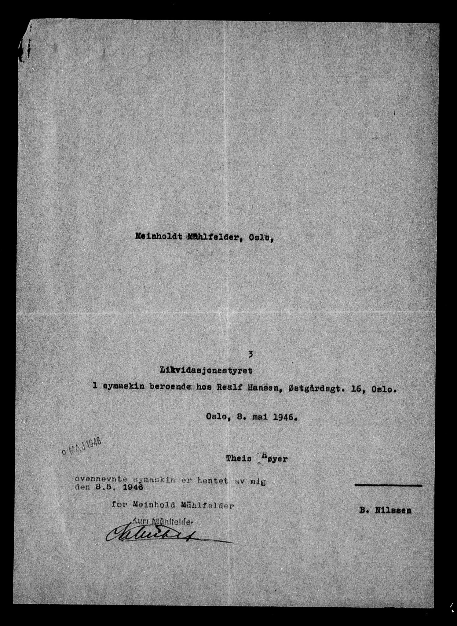 Justisdepartementet, Tilbakeføringskontoret for inndratte formuer, AV/RA-S-1564/H/Hc/Hcc/L0966: --, 1945-1947, s. 600