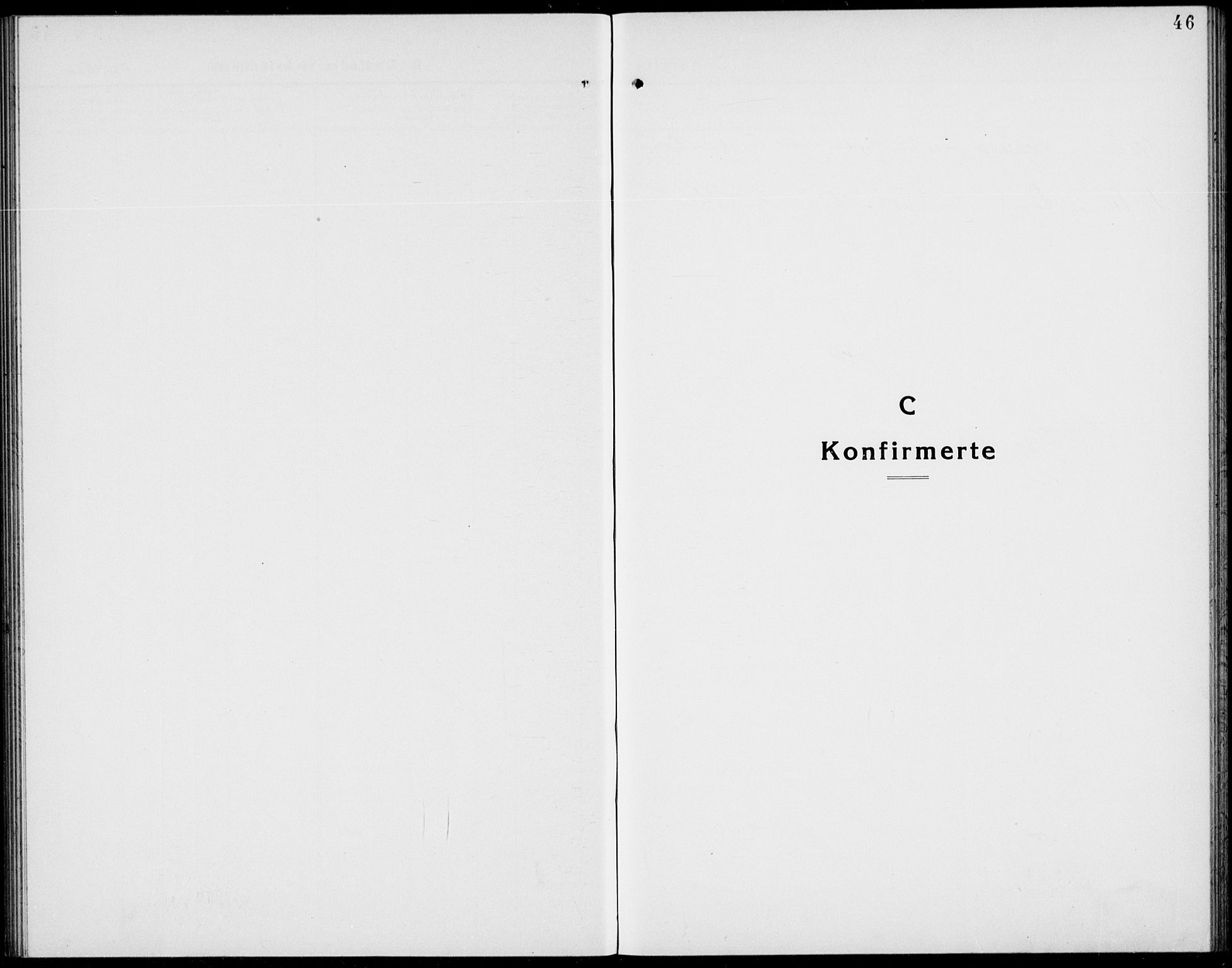 Ådal kirkebøker, SAKO/A-248/G/Ga/L0005: Klokkerbok nr. I 5, 1921-1938, s. 46