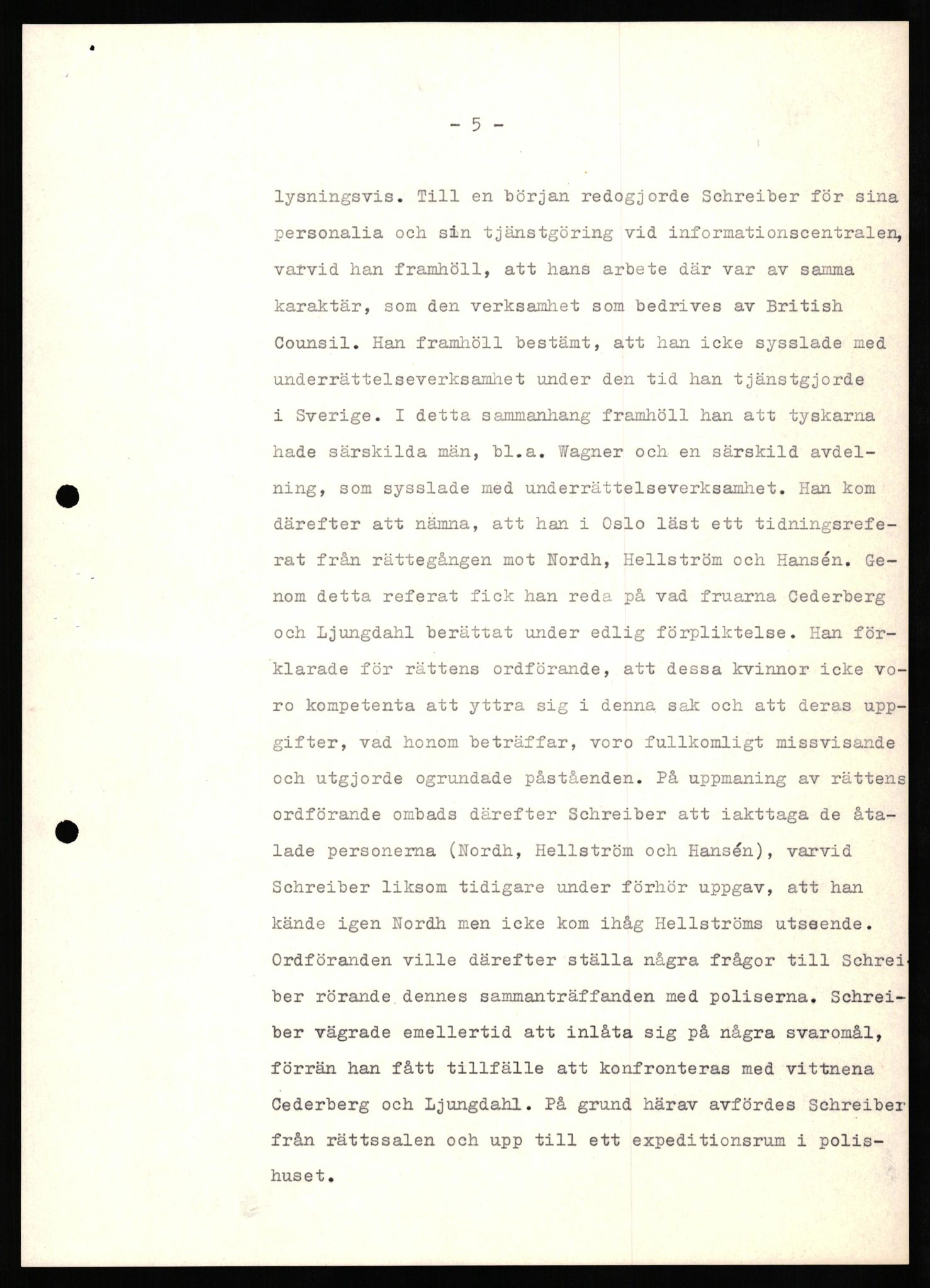 Forsvaret, Forsvarets overkommando II, RA/RAFA-3915/D/Db/L0030: CI Questionaires. Tyske okkupasjonsstyrker i Norge. Tyskere., 1945-1946, s. 239